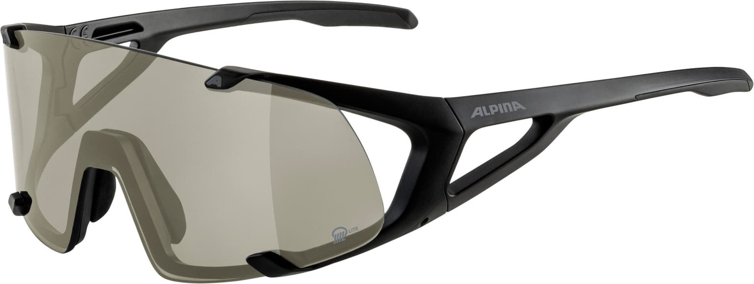 Alpina Alpina Hawkeye Q-Lite Lunettes de sport noir 1