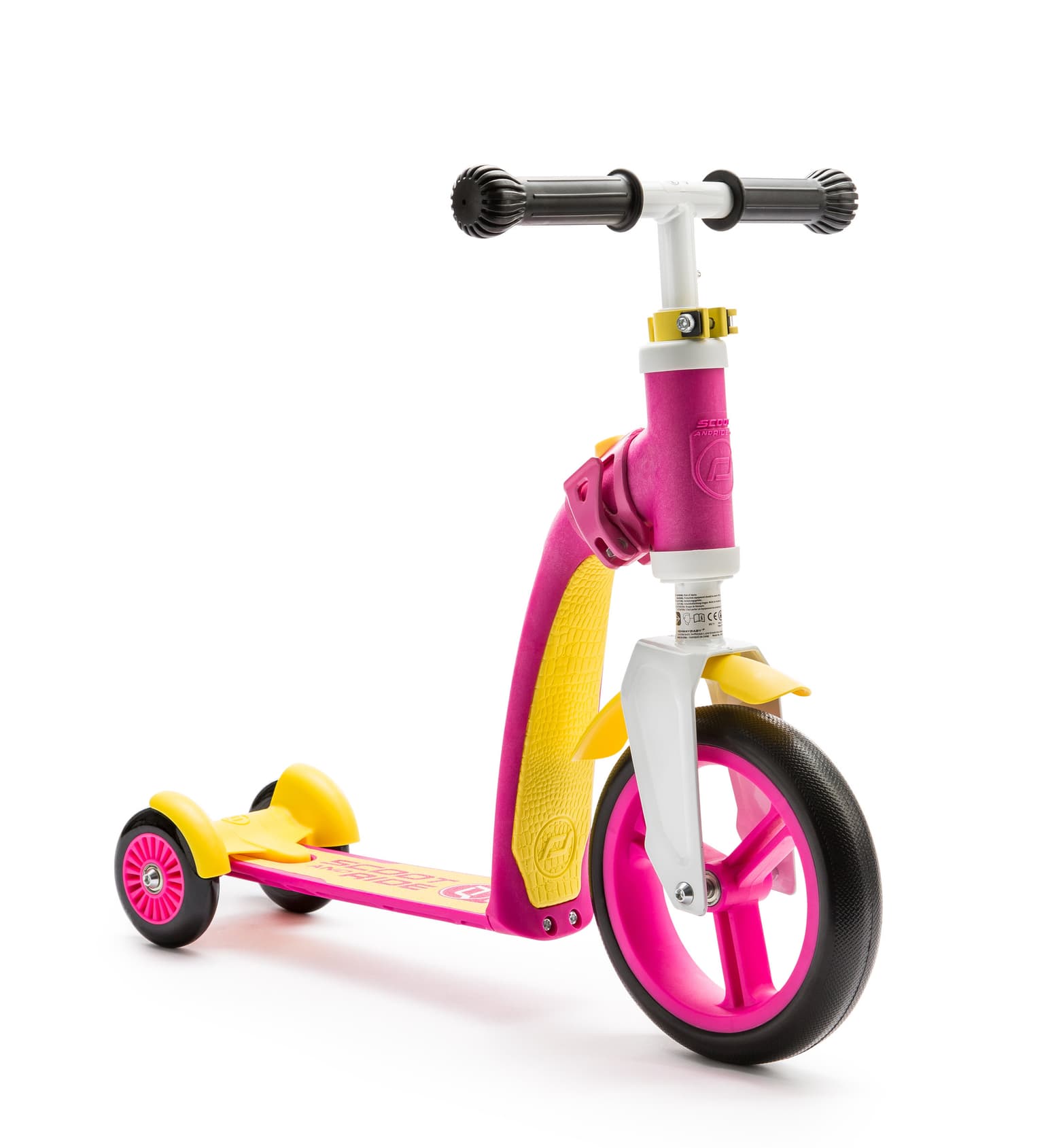 Scoot and Ride Highwaybaby+ Monopattino magenta 2