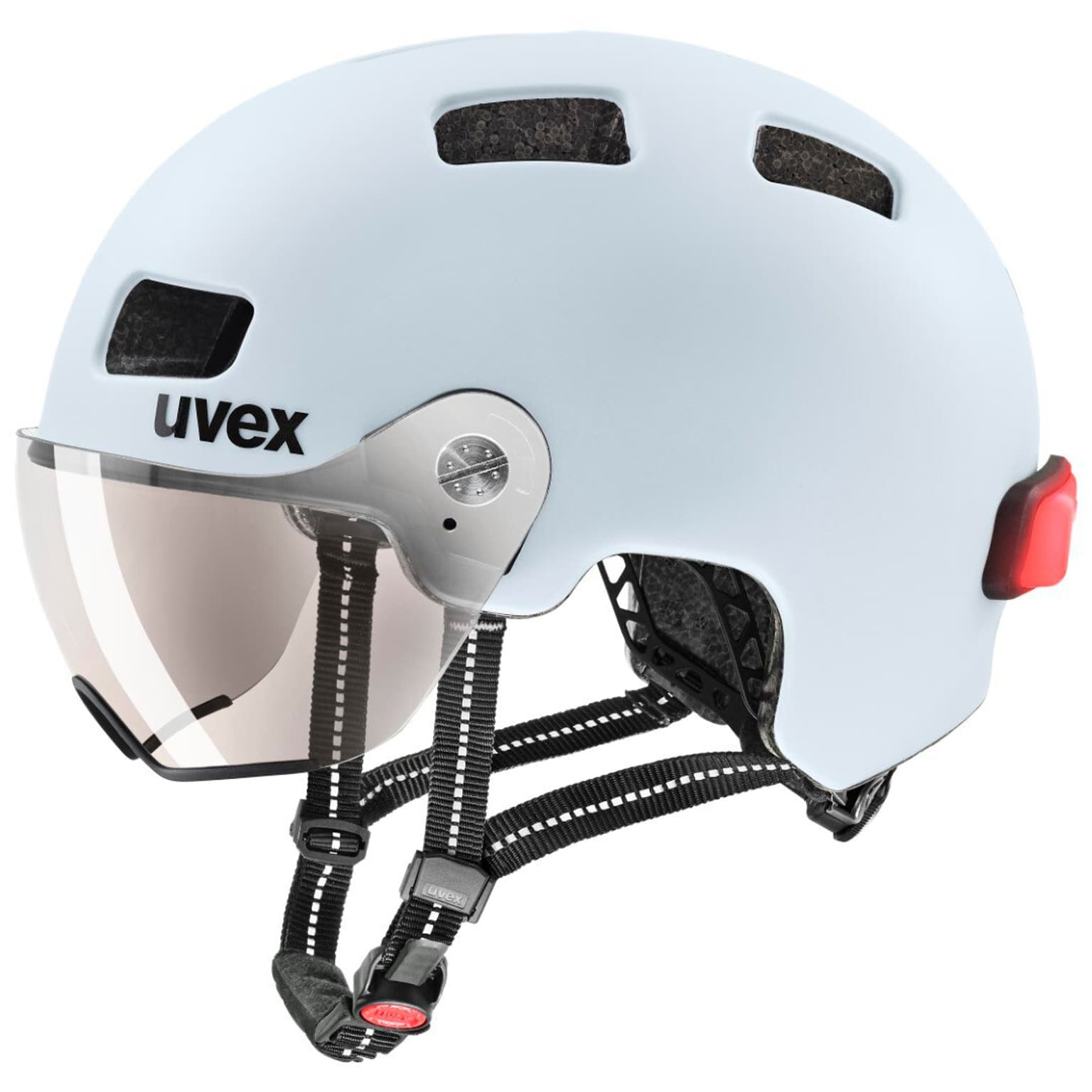 Uvex Uvex Rush visor Casco da bicicletta blu-ghiaccio 2