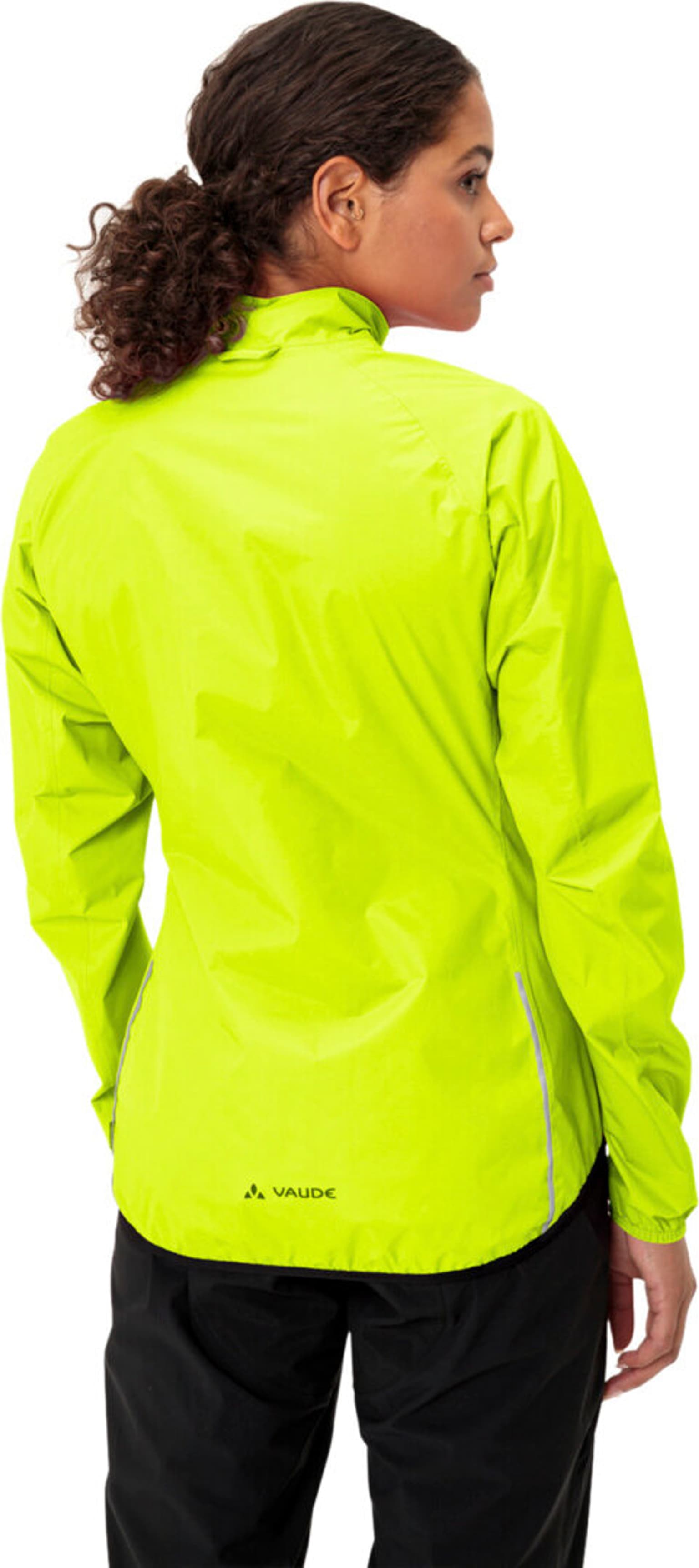 Vaude Drop Jacket III Veste de pluie jaune néon 4