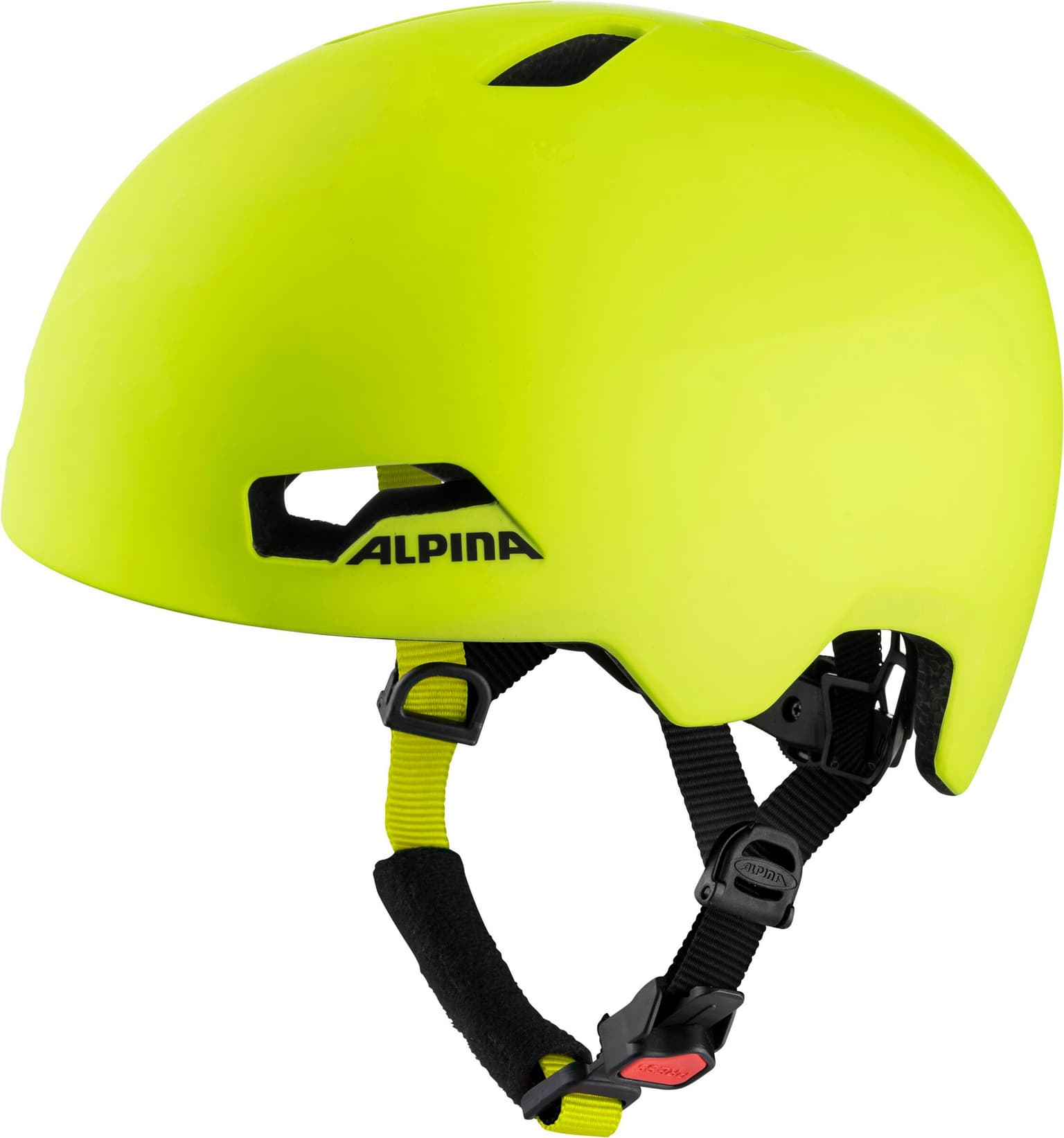 Alpina Alpina Hackney Casco da bicicletta giallo-neon 1