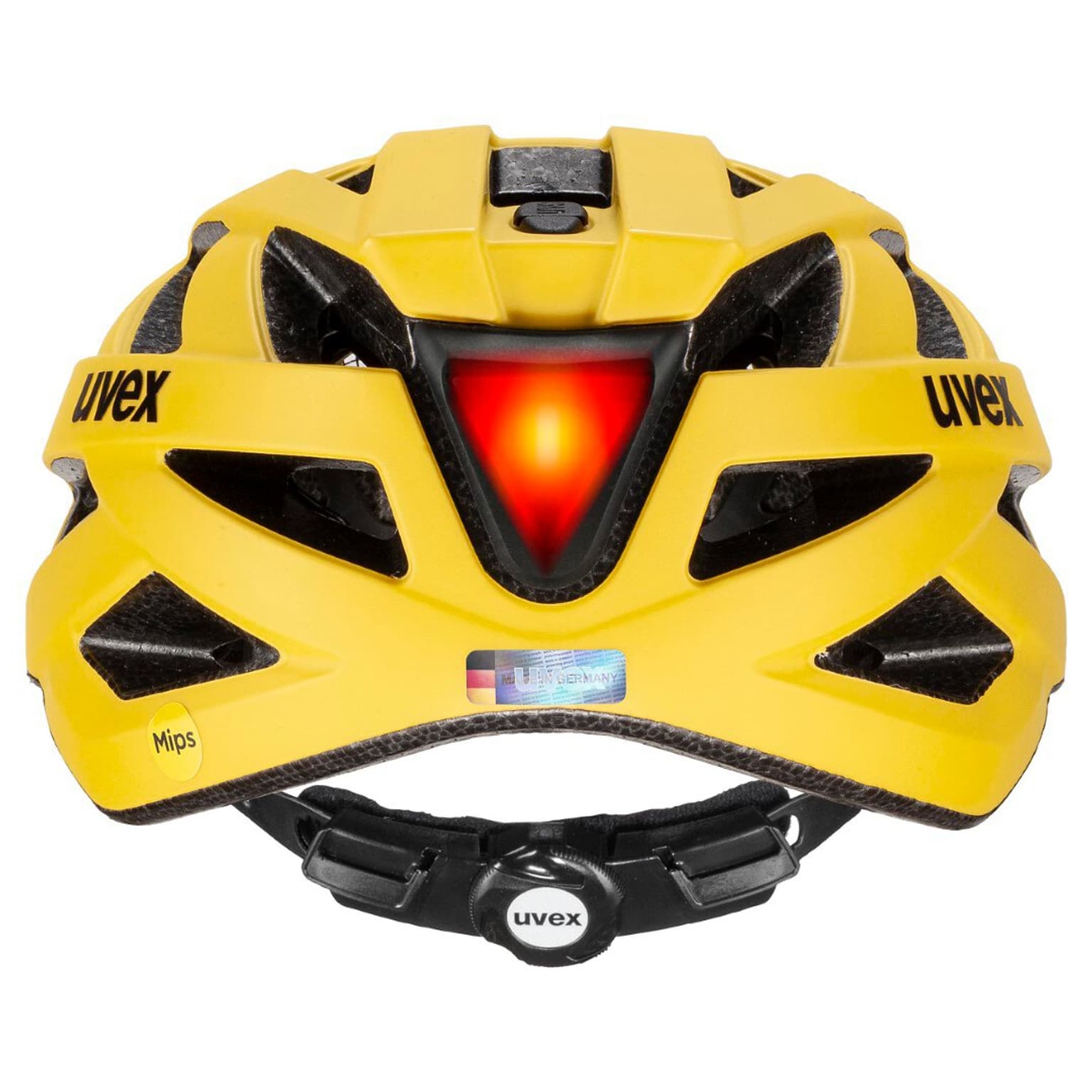 Uvex city i-vo MIPS Casco da bicicletta giallo scuro 6