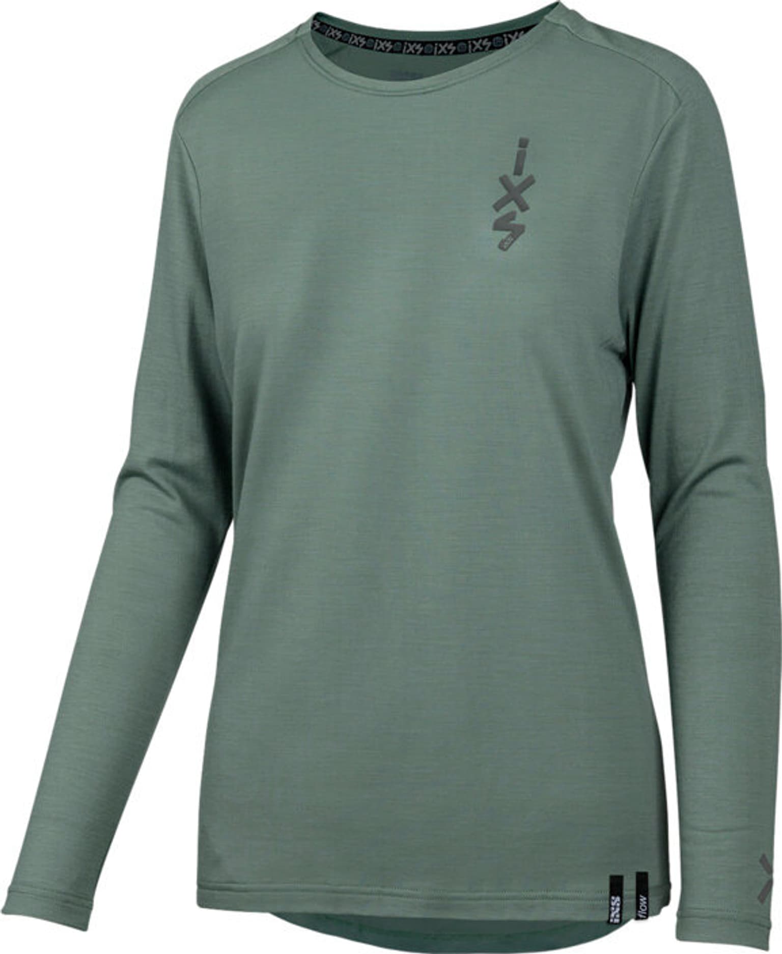 iXS iXS Women's Flow Merino long sleeve jersey Langarmshirt smaragd 1