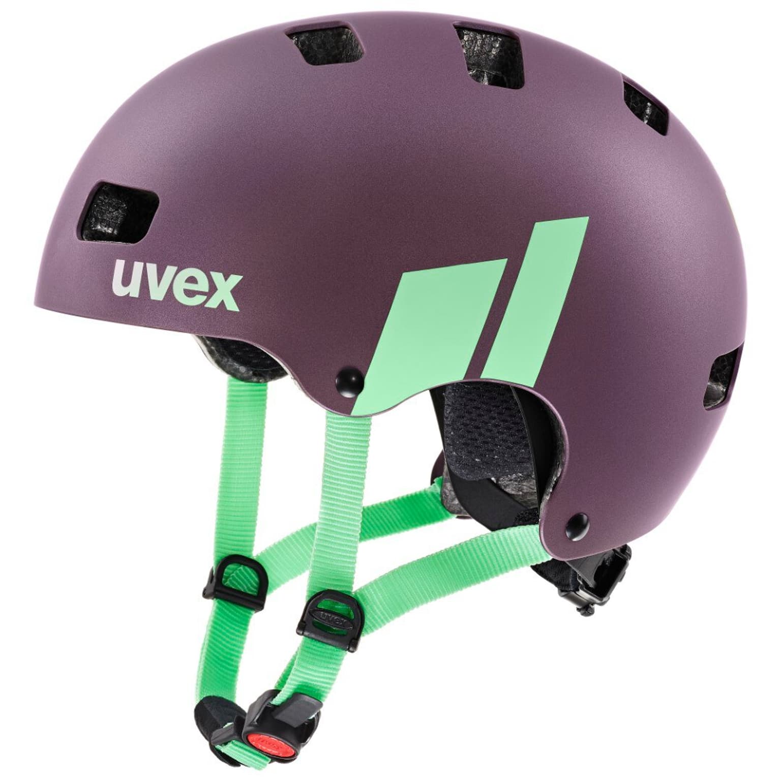 Uvex Kid 3 cc Casque de vélo aubergine 1