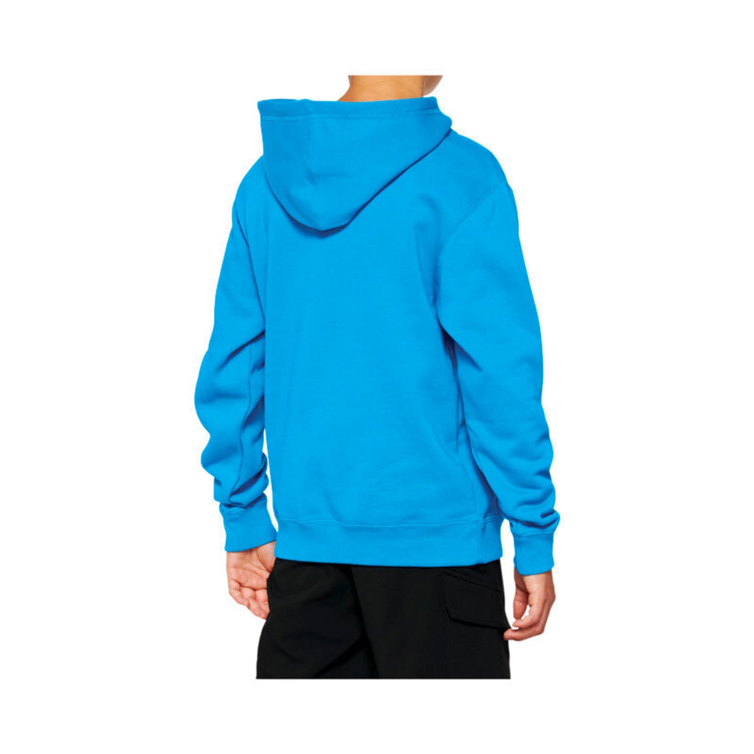 100% 100% Icon Youth Hoodie azur 2