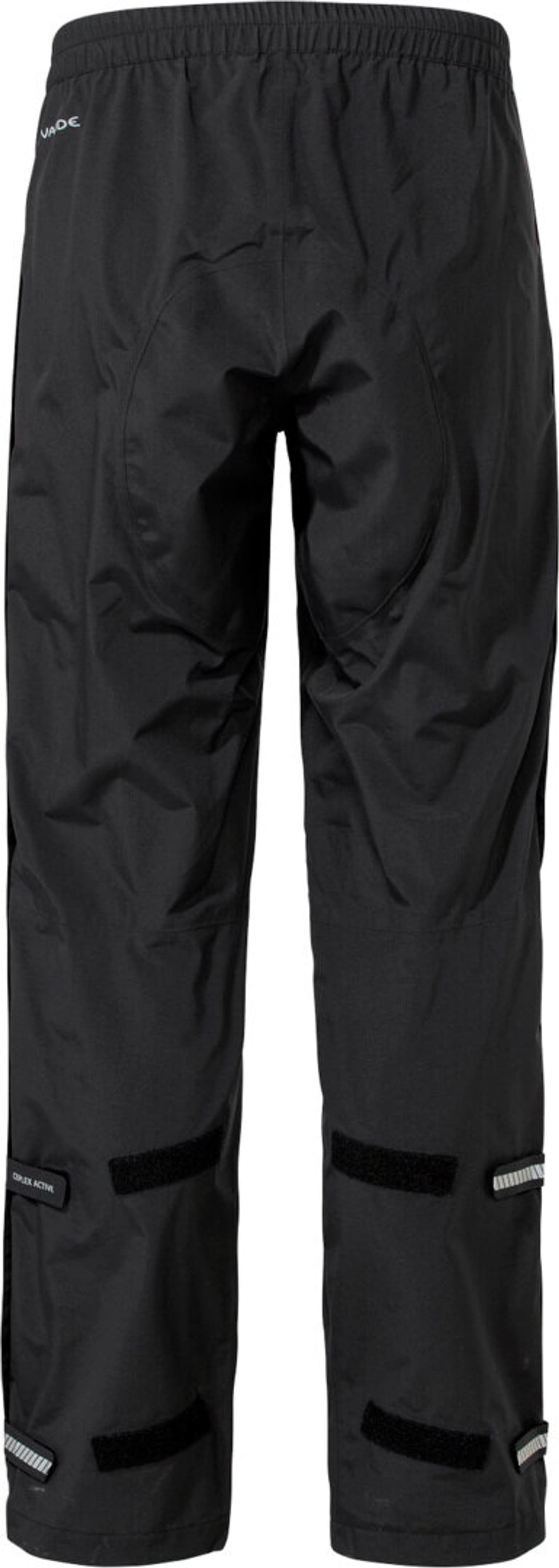 Vaude Yaras Rain Zip Pants IV Regenhose schwarz 2