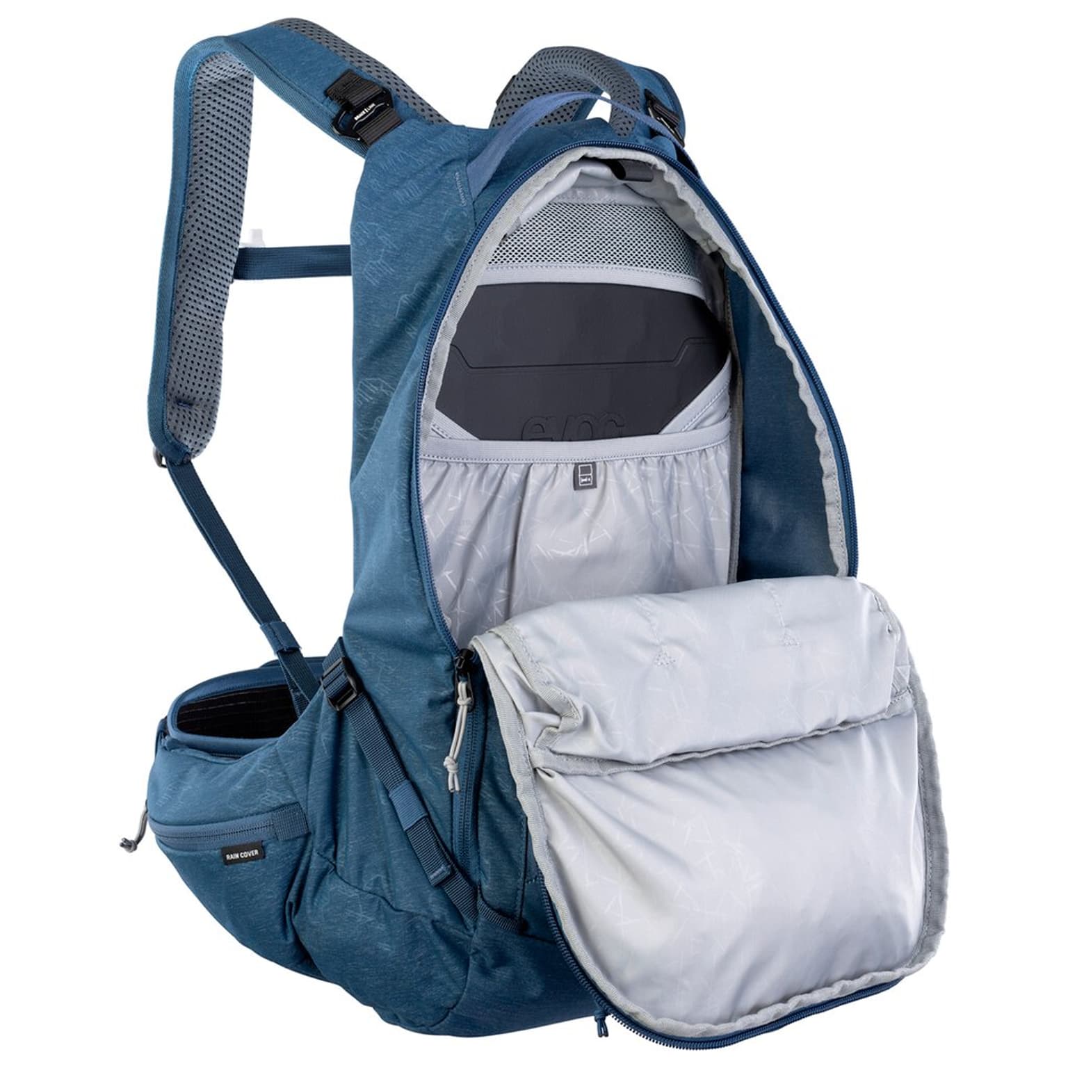 Evoc Evoc Trail Pro 16L Backpack Protektorenrucksack gris-claire 5