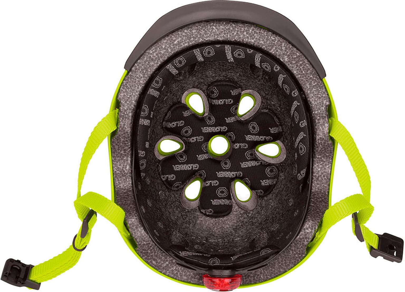 Globber Elite Lights Casco da pattinaggio verde chiaro 3