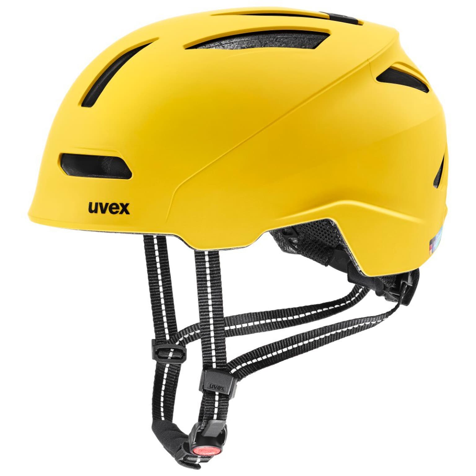 Uvex Uvex urban planet Casque de vélo jaune-fonce 1