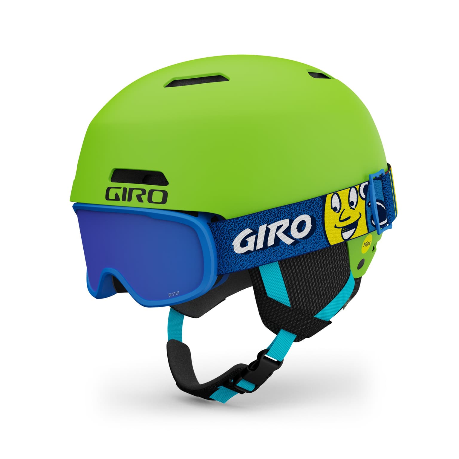 Giro Giro Crüe Combo 2022 Skihelm verde-chiaro 1
