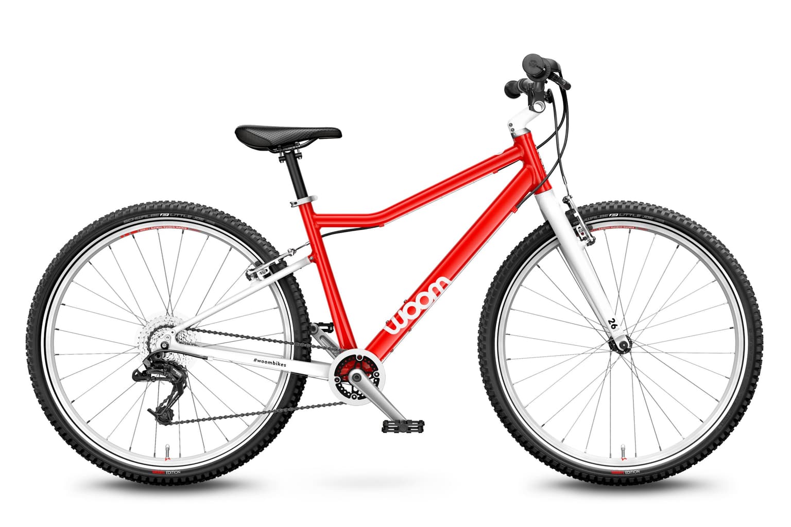 woom woom 6 26 Bicicletta per bambini rosso 1