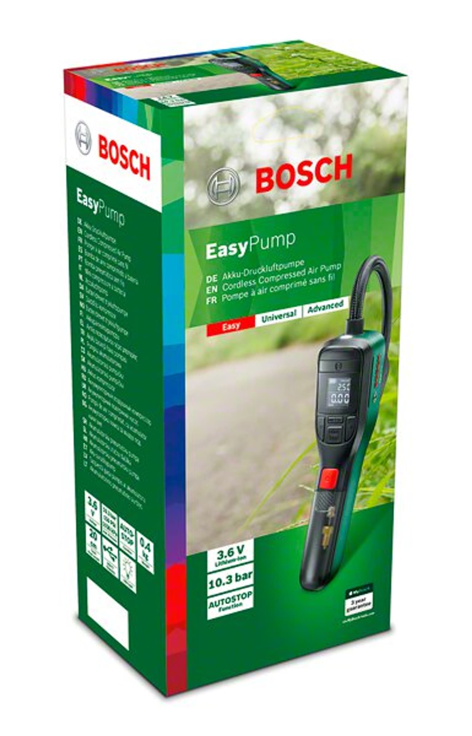 Bosch Bosch Akku-Druckluftpumpe EasyPump Pumpe 4