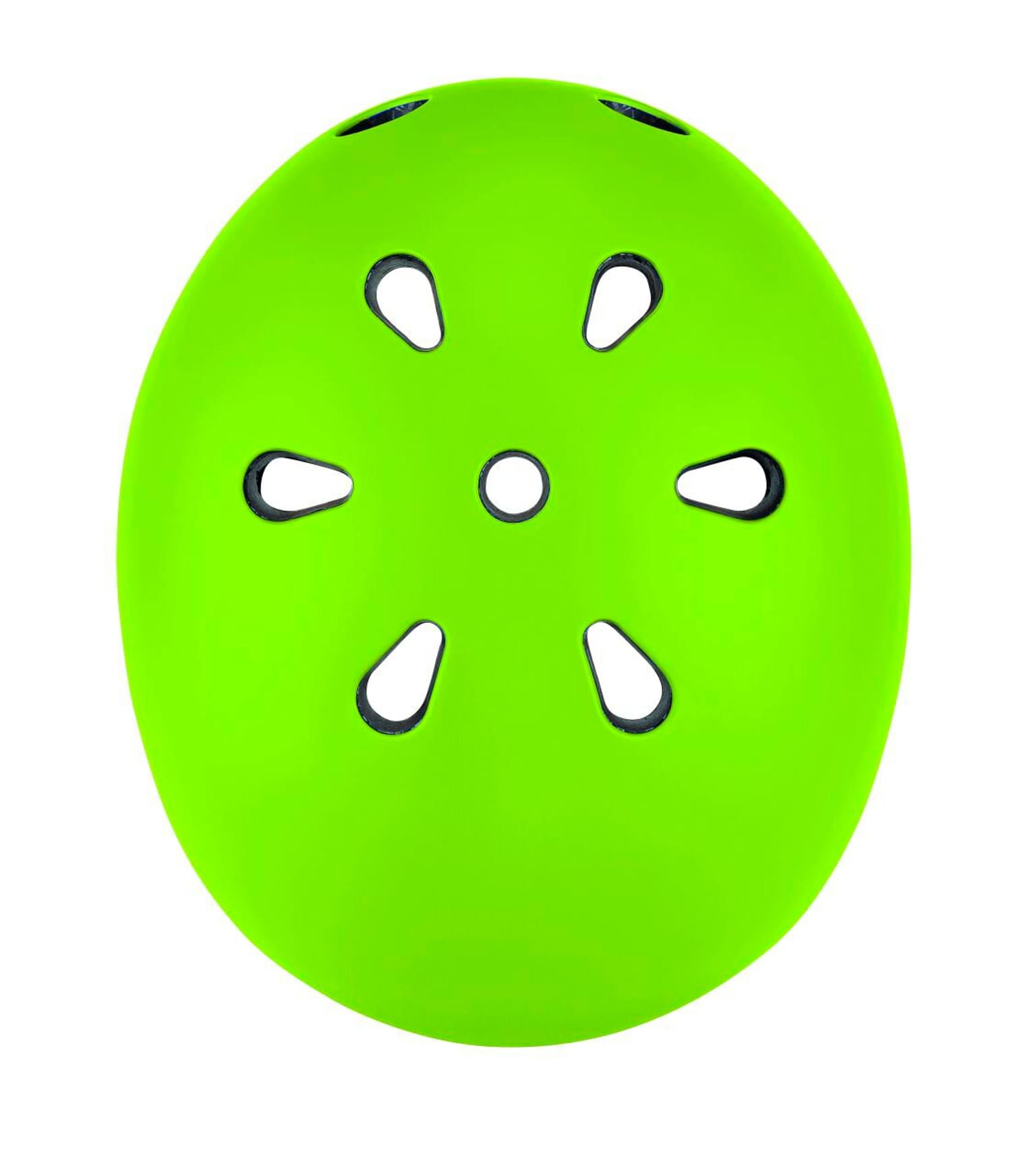 Globber Evo Lights Casco da pattinaggio verde neon 4