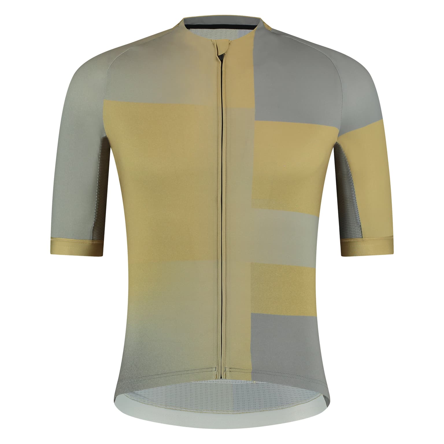 Shimano Maglia a maniche corte da uomo Veloce Shimano Maglietta da bici giallo chiaro 1