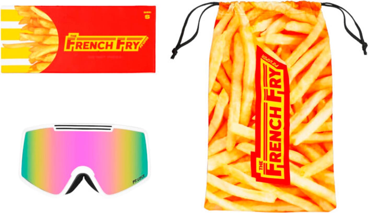 Pit Viper Pit Viper The French Fry Goggle Small The Miami Nights Skibrille 3