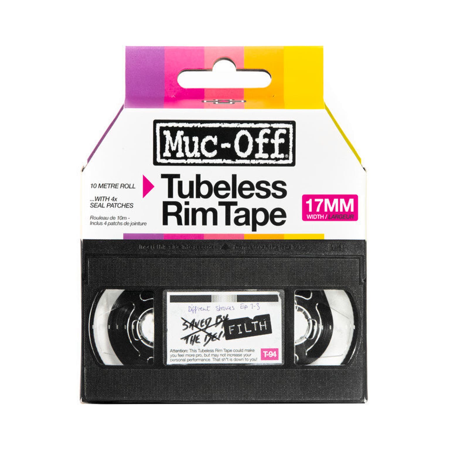 MucOff MucOff Rim Tape 10m Roll 17 mm Felgenband 1