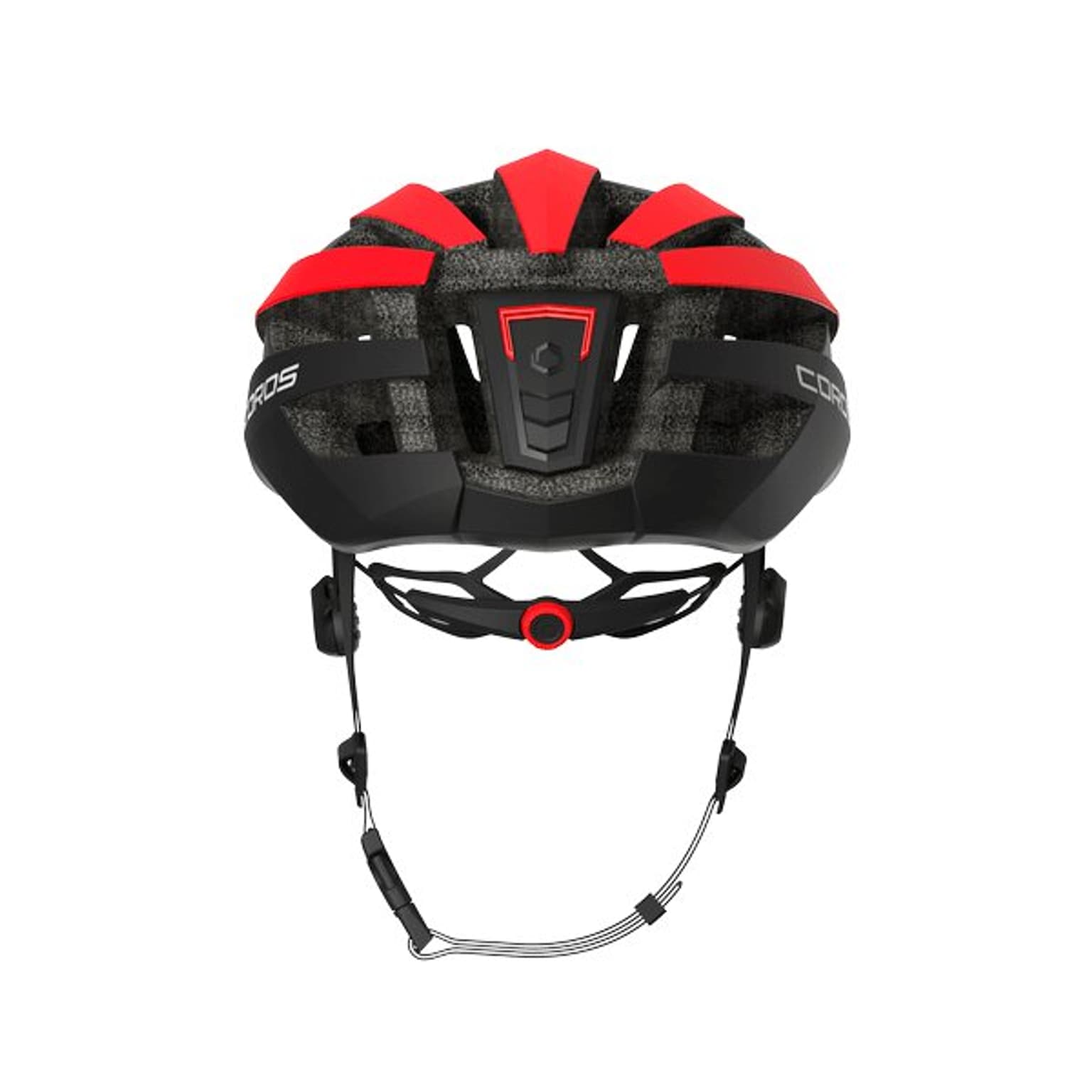 Coros COROS Safe Sound Road Velohelm rot 1