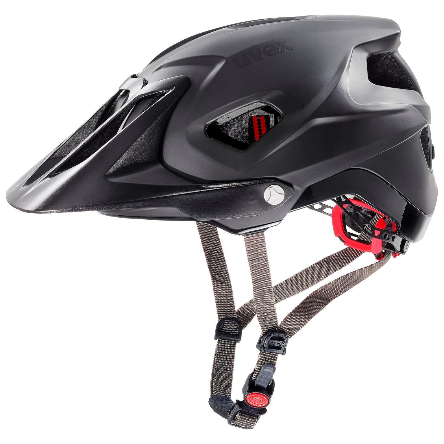 Uvex Quatro Integrale Casco da bicicletta nero 1