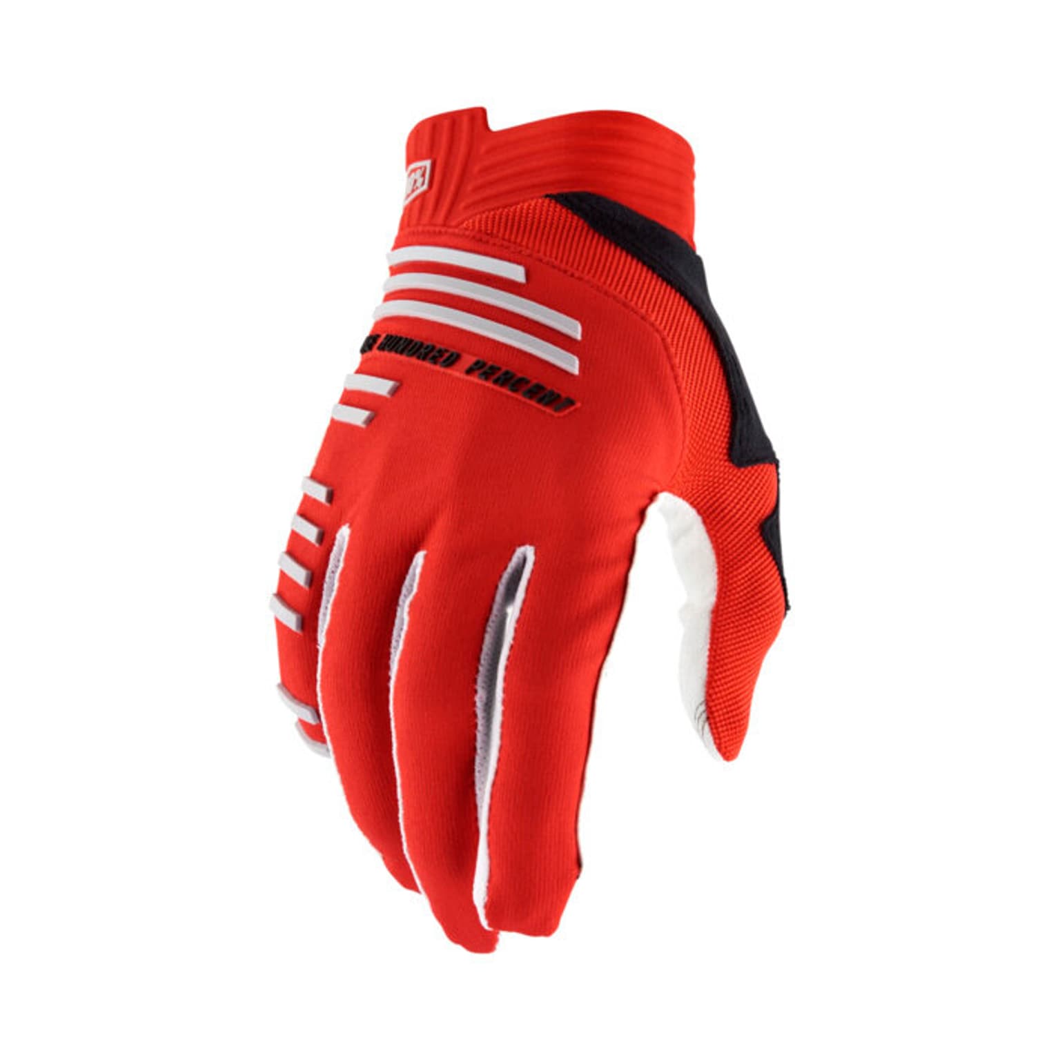 100% 100% R-Core Bike-Handschuhe rosso 1