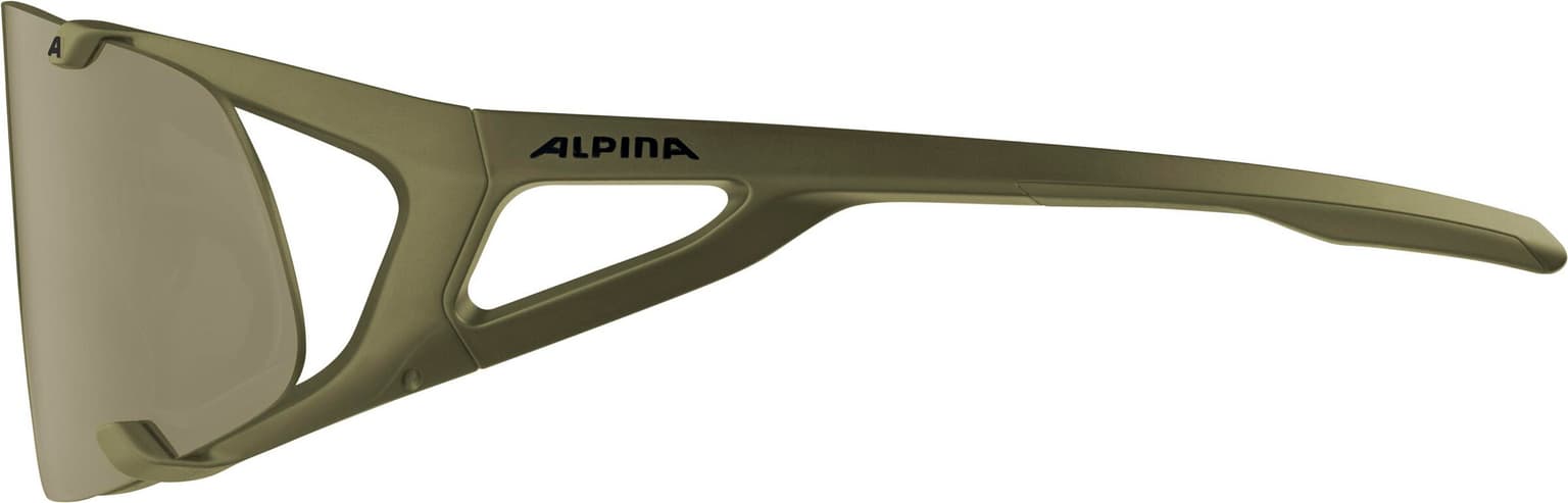 Alpina Alpina Hawkeye Q-Lite Occhiali sportivi verde 4