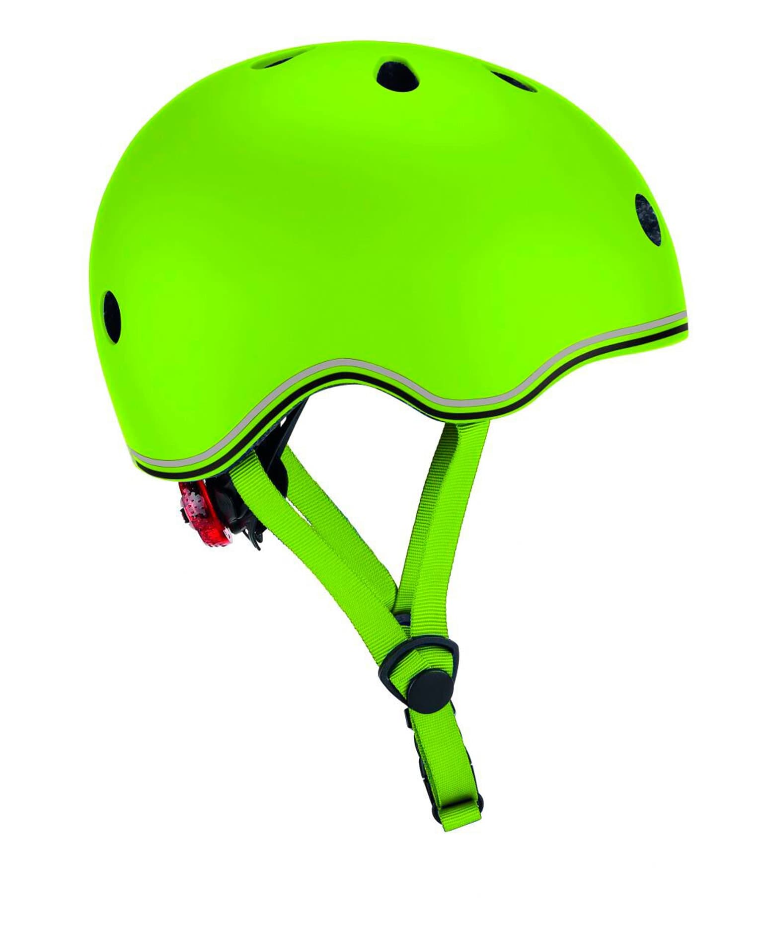 Globber Evo Lights Casco da pattinaggio verde neon 2