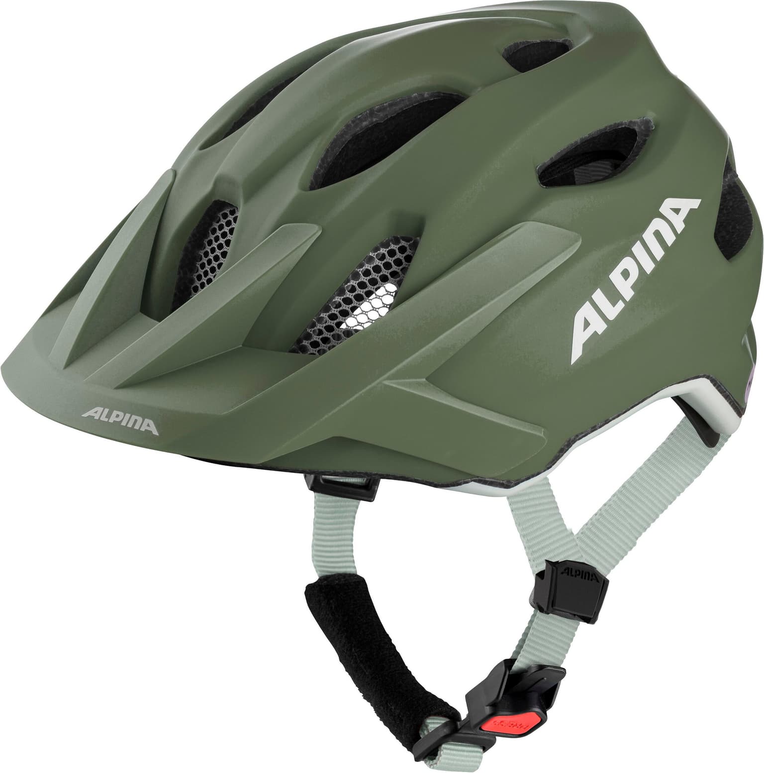 Alpina Alpina Apax JR. Mips Casco da bicicletta verde-muschio 1
