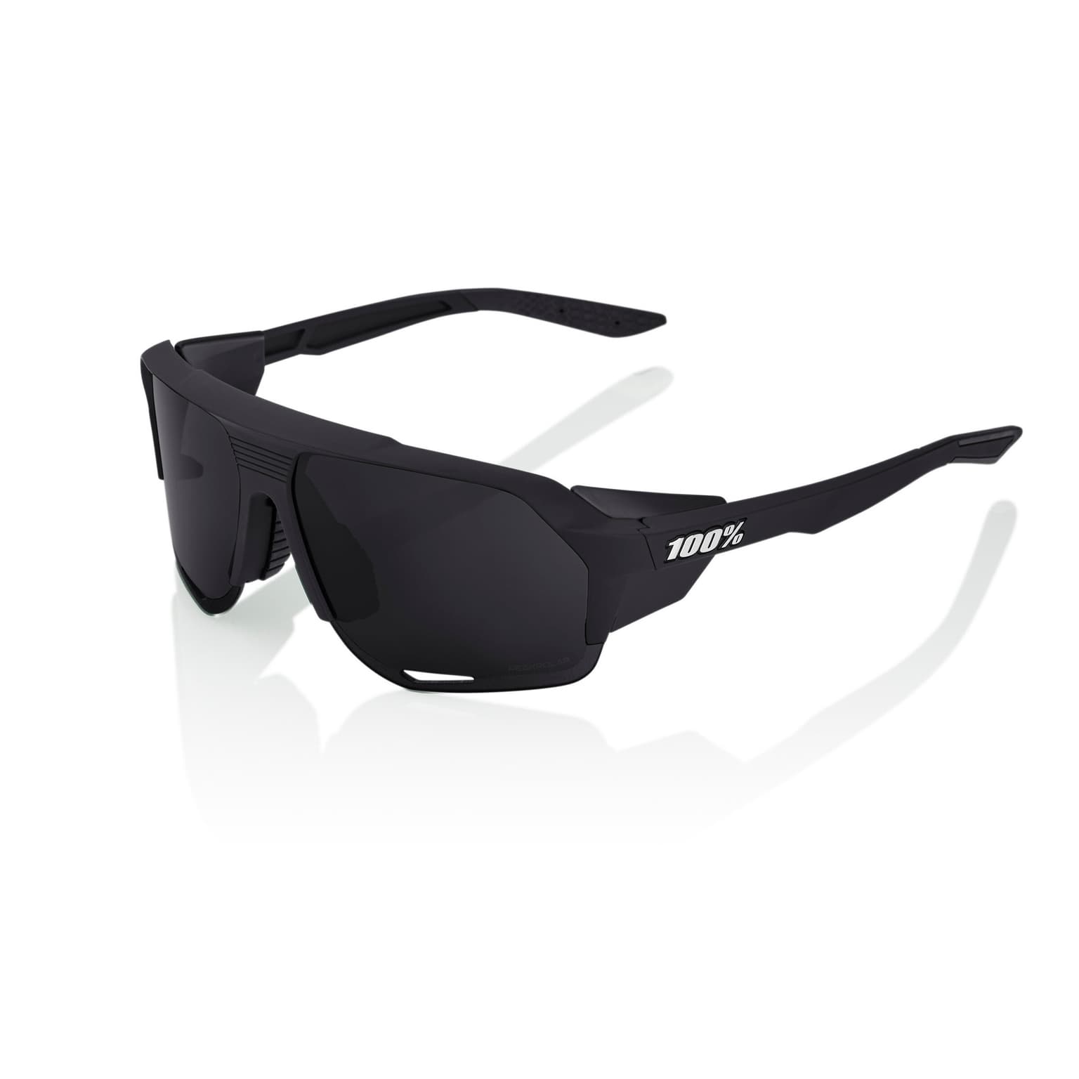 100% 100% Norvik Sportbrille schwarz 1