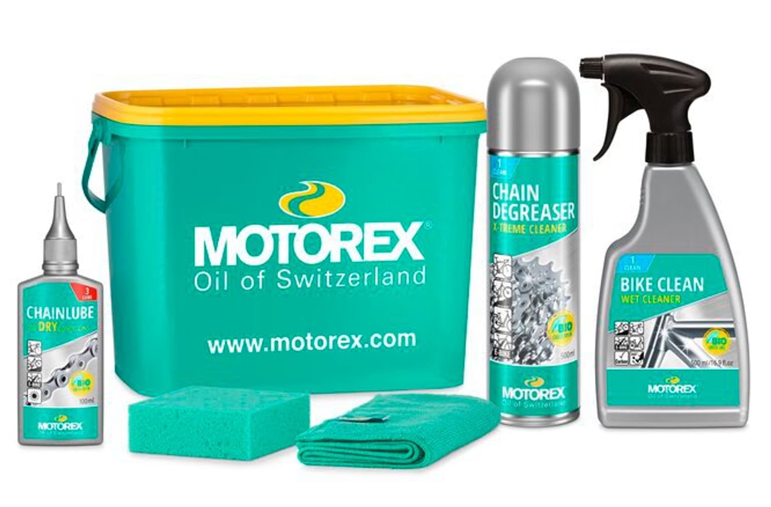 MOTOREX MOTOREX Seau pour kit de nettoyage de vélo Kit de nettoyage 1