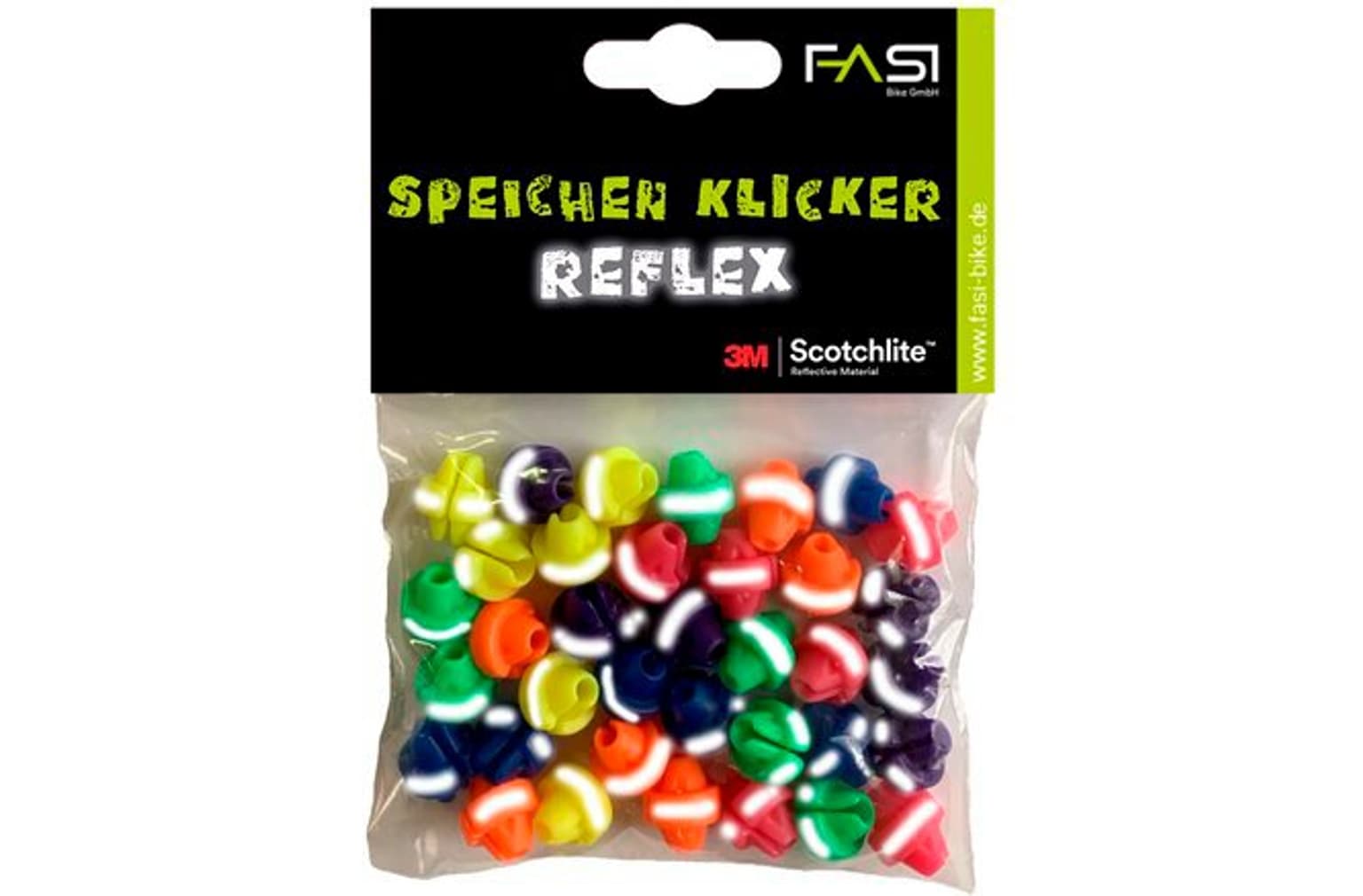 FASI FASI FASI Speichenklicker Reflex Reflektor 1