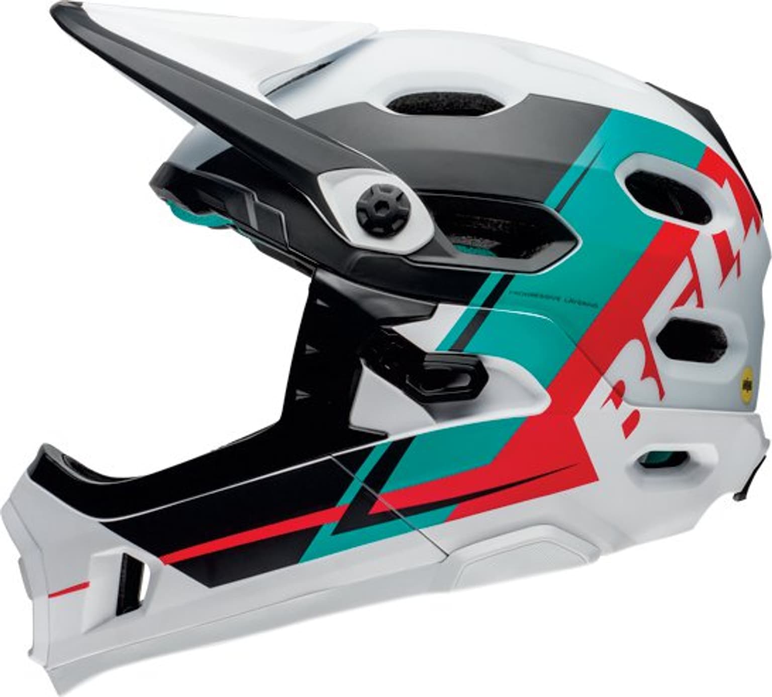 Bell Super DH Casco da bicicletta bianco 1