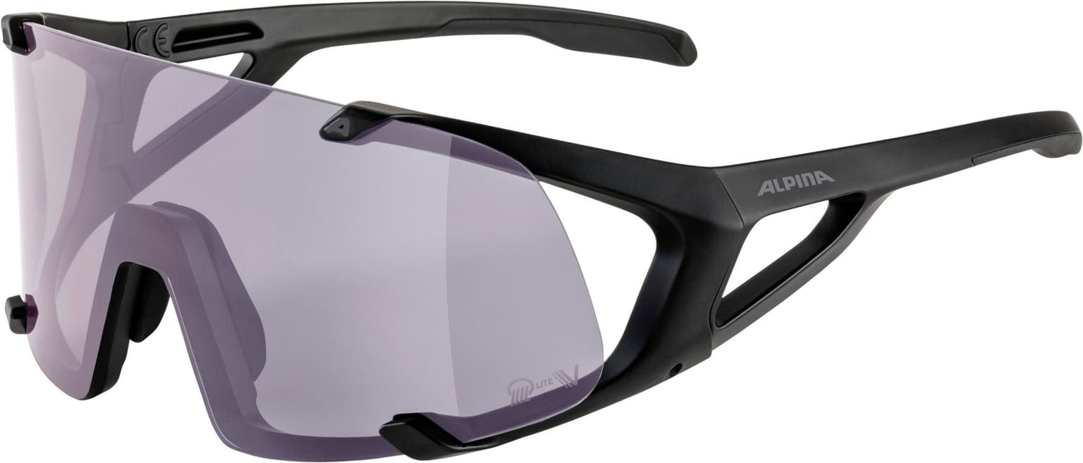 Alpina Alpina Hawkeye Q-Lite V Sportbrille schwarz 1
