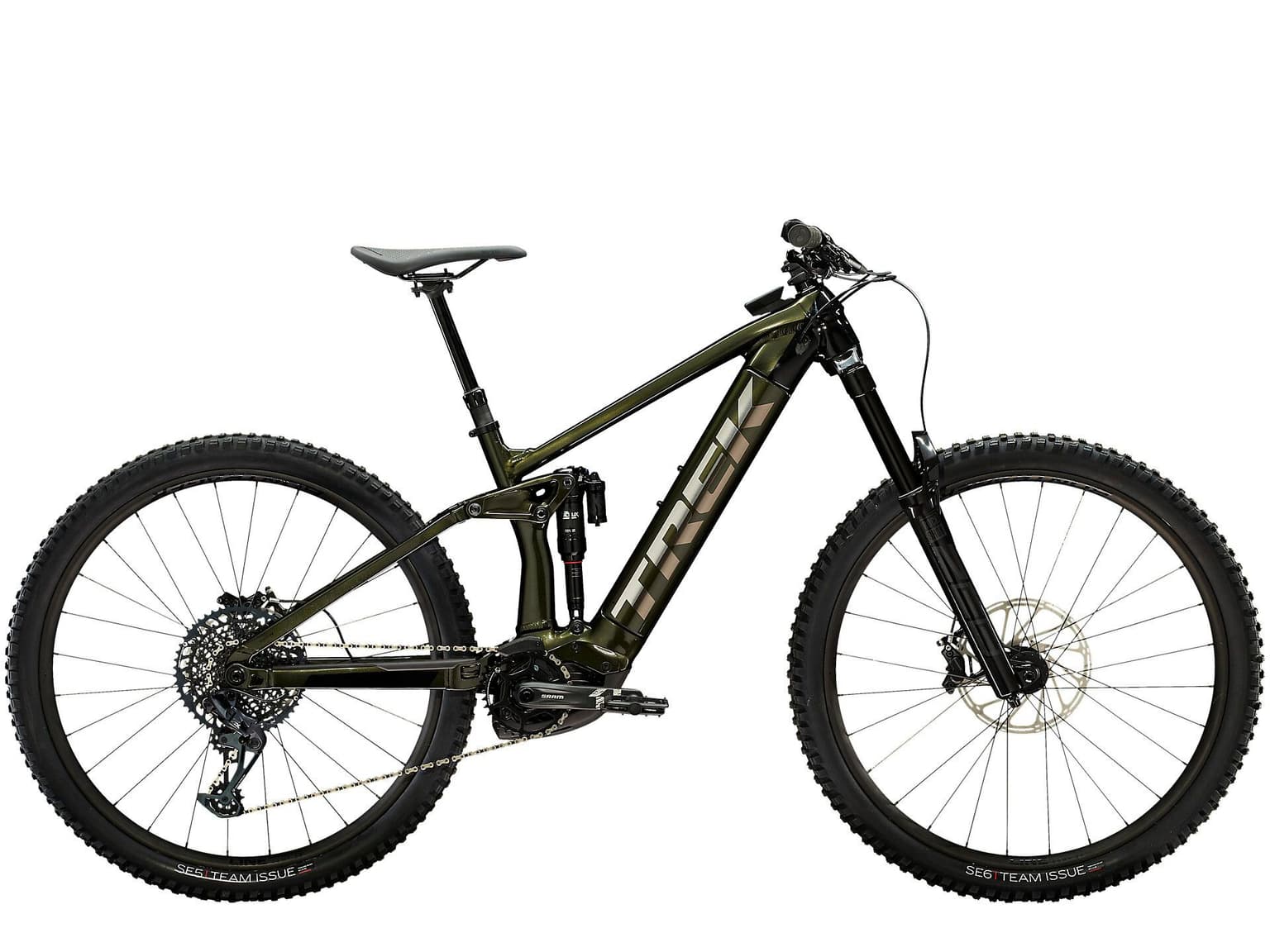 Trek Trek Rail 9 GX 29 Mountain bike elettrica (Fully) oliva 1