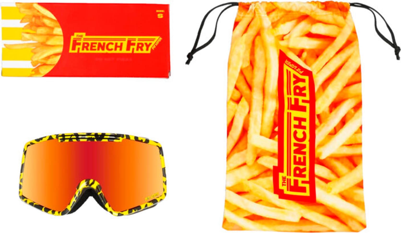 Pit Viper Pit Viper The French Fry Goggle Small The Carnivore Skibrille 3