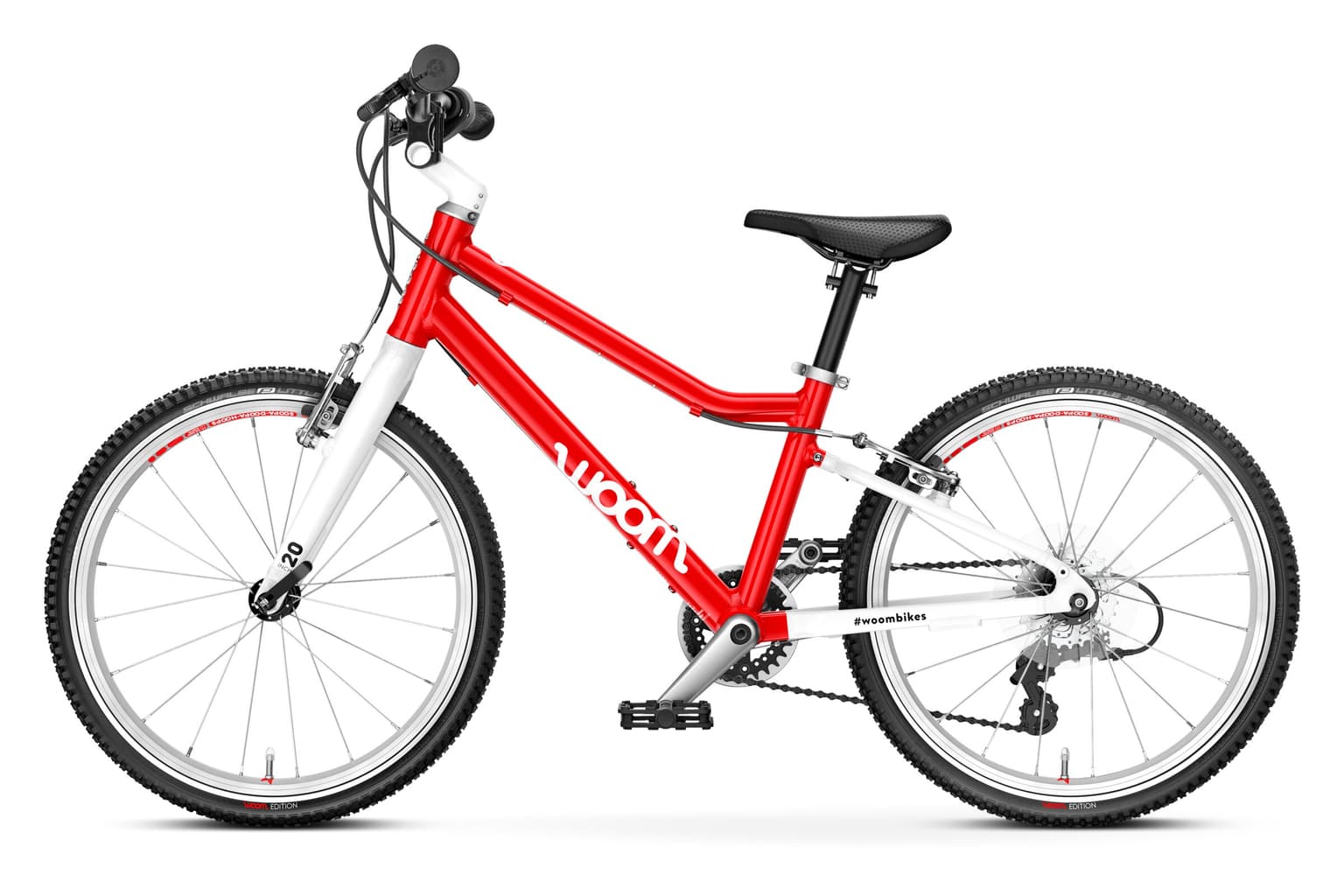 woom woom 4 20 Bicicletta per bambini rosso 2