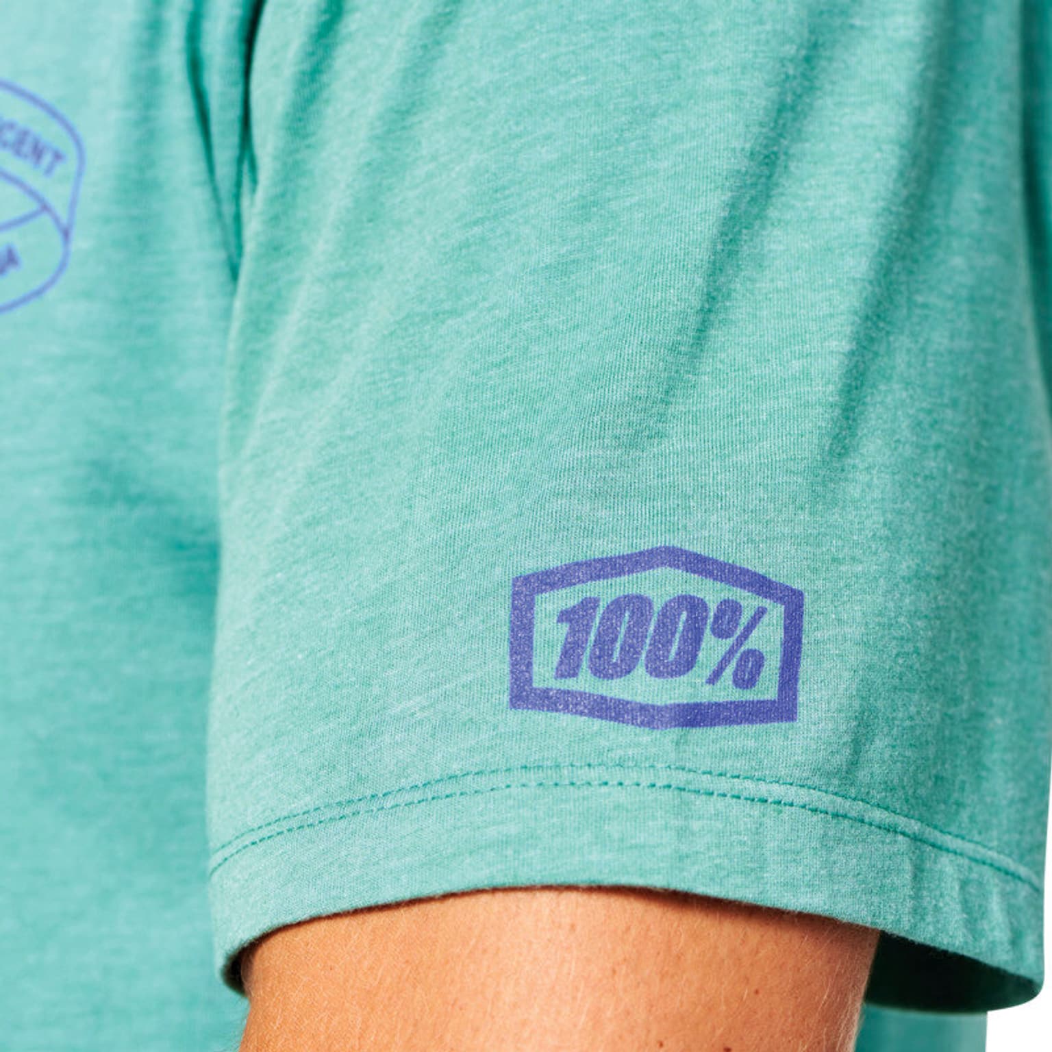 100% 100% Infinitee T-shirt turquoise-claire 4