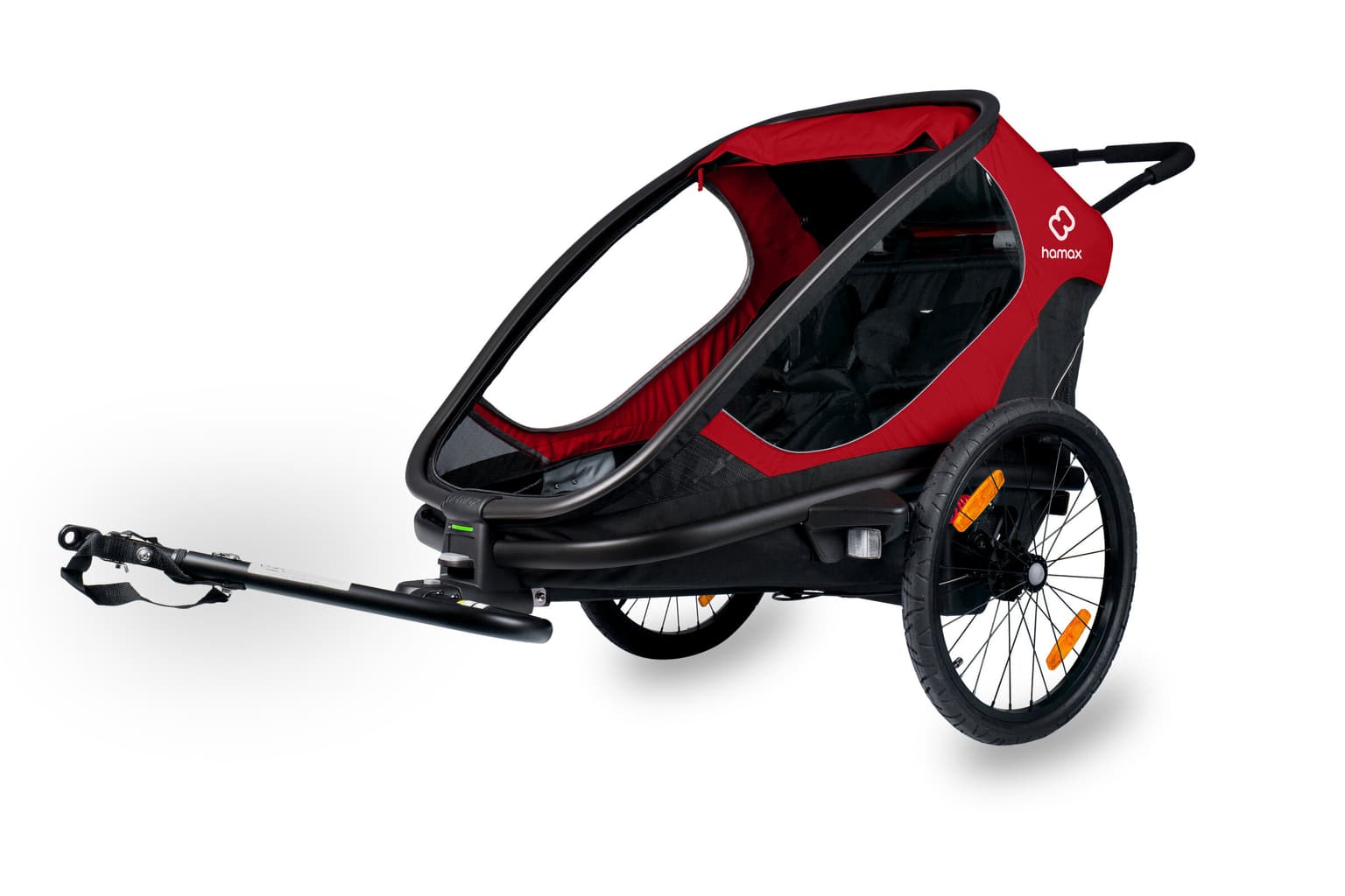 Hamax Hamax Outback 2 in 1 Remorque pour vélo rouge-fonce 3