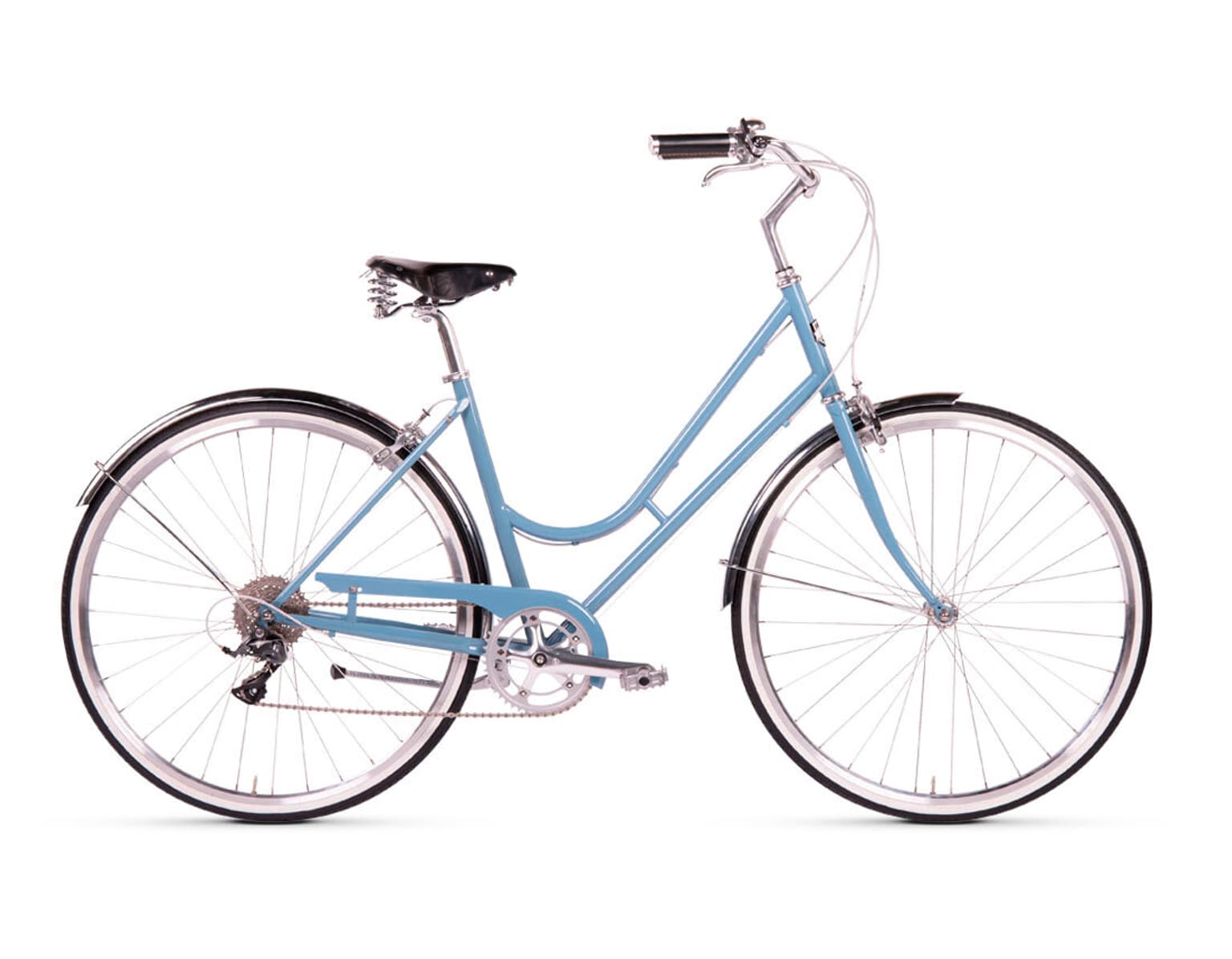 Siech Cycles Siech Cycles Comfort 8-Speed Bicicletta da città blu-chiaro 1