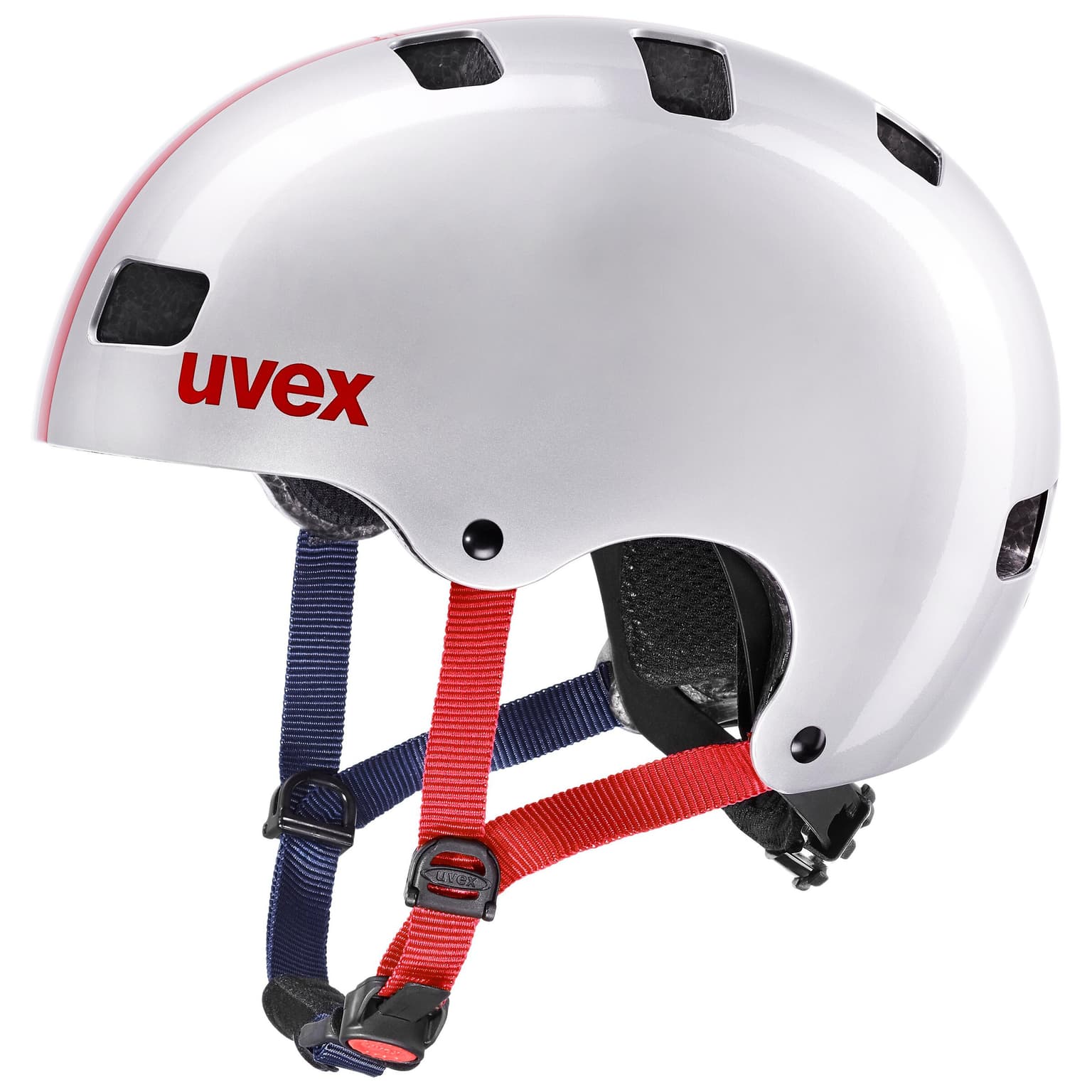 Uvex Kid 3 Casque de vélo argent 1