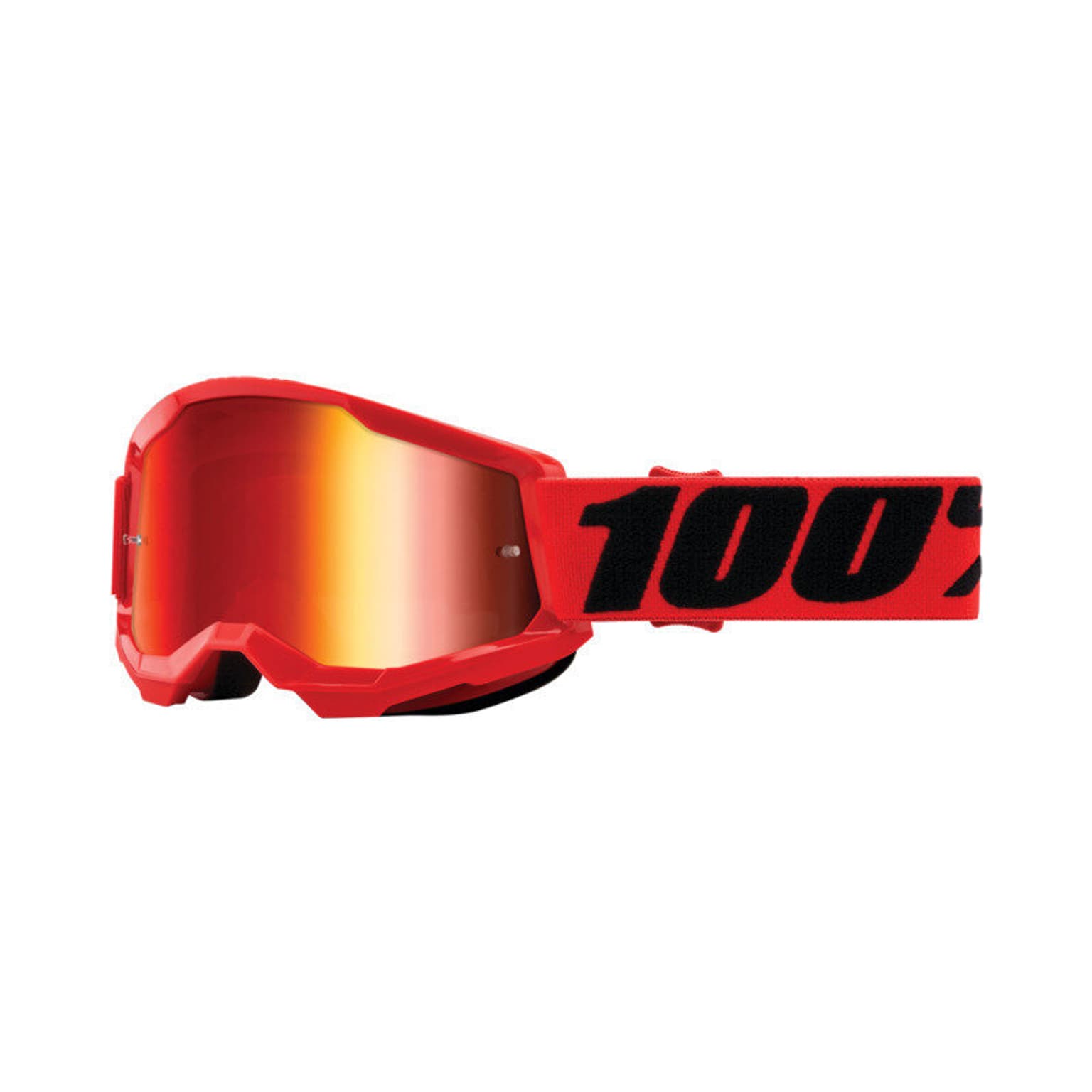 100% 100% Strata 2 Youth Lunettes VTT rouge-fonce 1