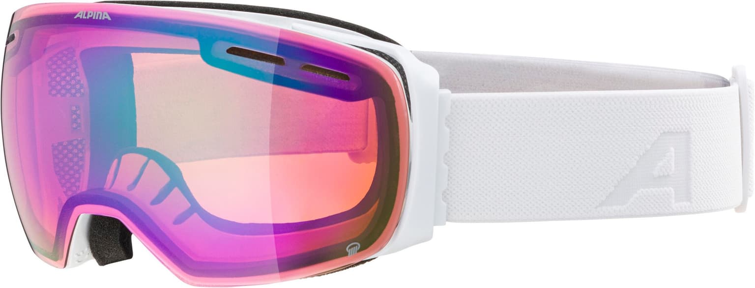 Alpina Alpina Granby Q Skibrille / Snowboardbrille rohweiss 1