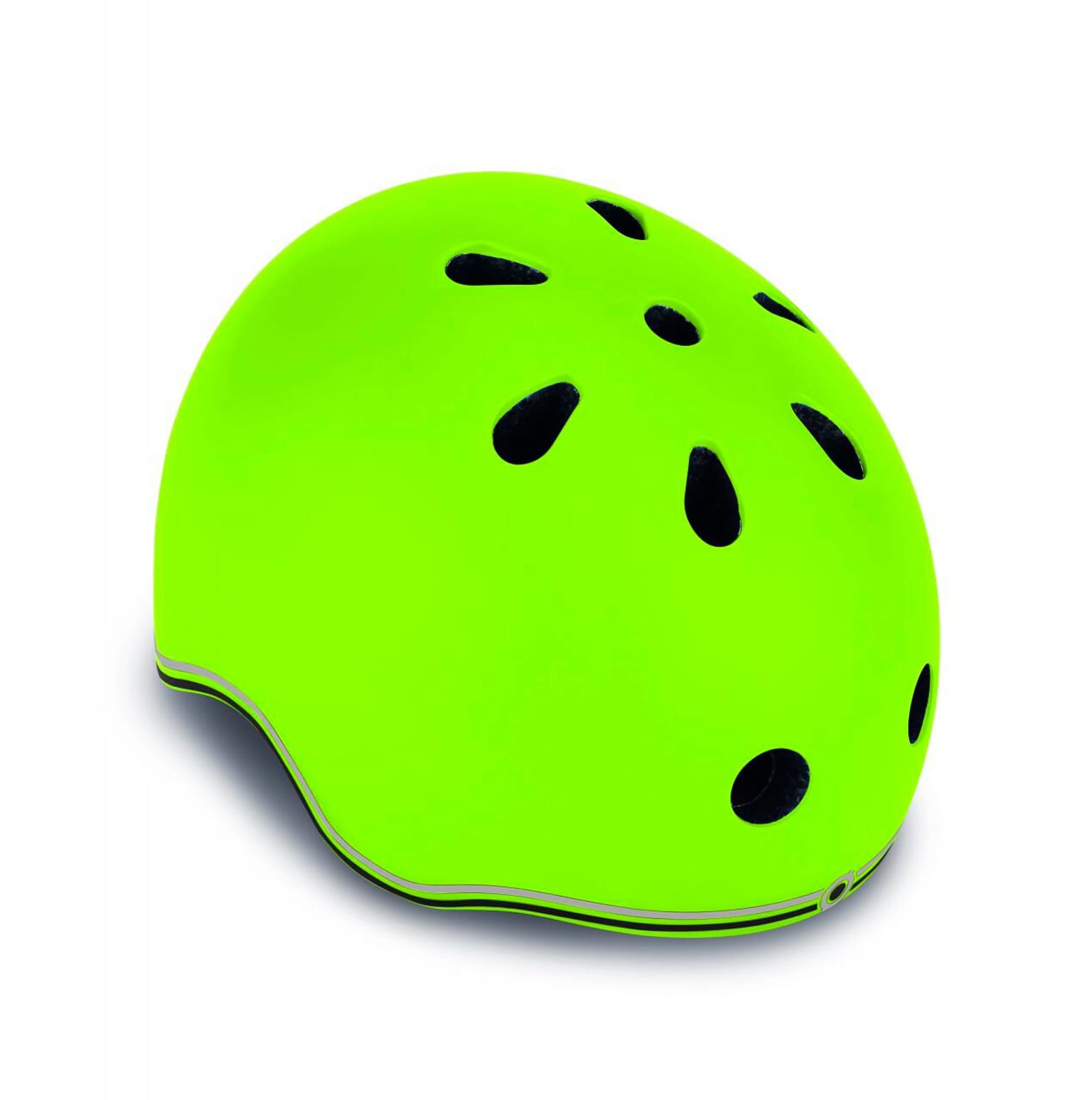 Globber Evo Lights Casco da pattinaggio verde neon 5