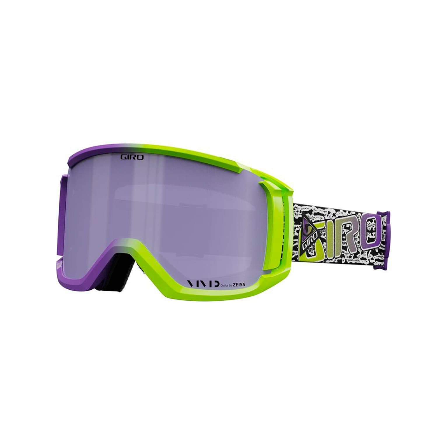 Giro Giro Revolt Vivid Goggle Skibrille verde-neon 1