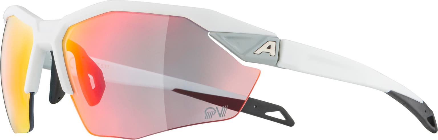 Alpina TWIST SIX S HR QV Sportbrille weiss 2