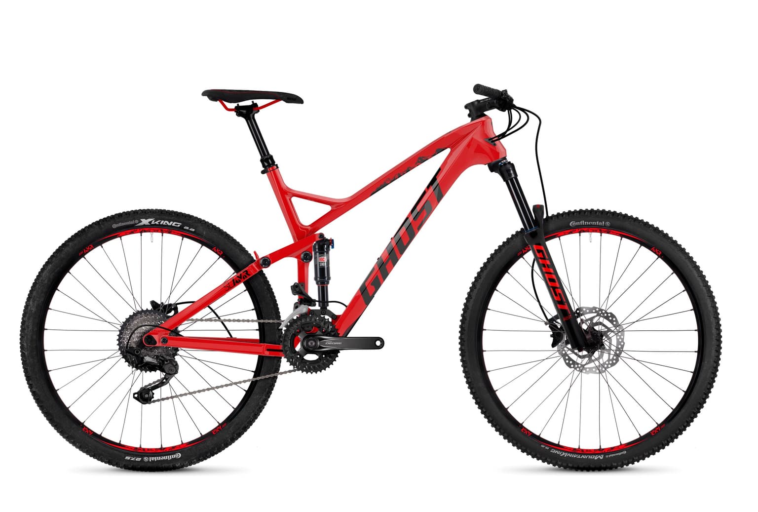 Ghost SLAMR 3.7 27.5 Mountainbike All Mountain (Fully) rot 1