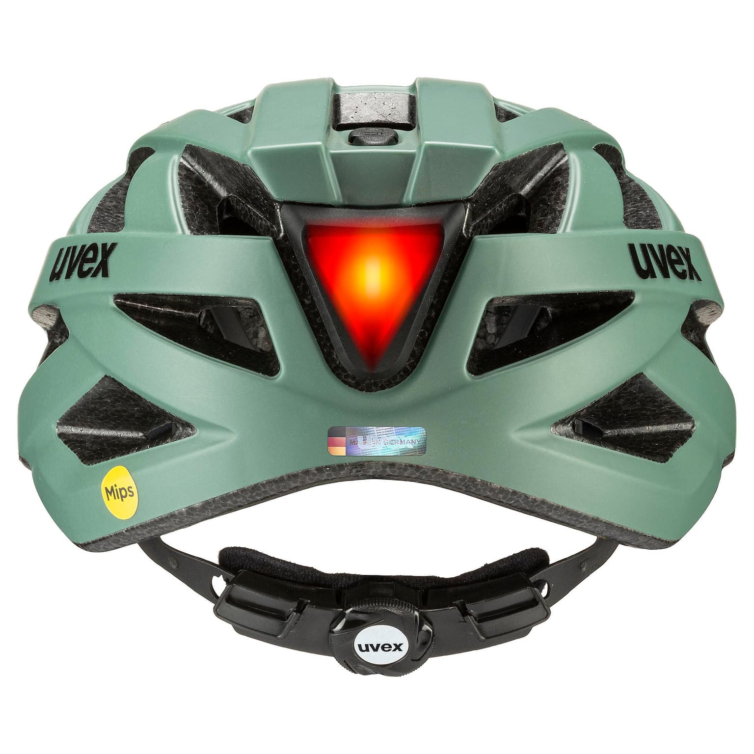 Uvex city i-vo MIPS Casco da bicicletta verde muschio 6