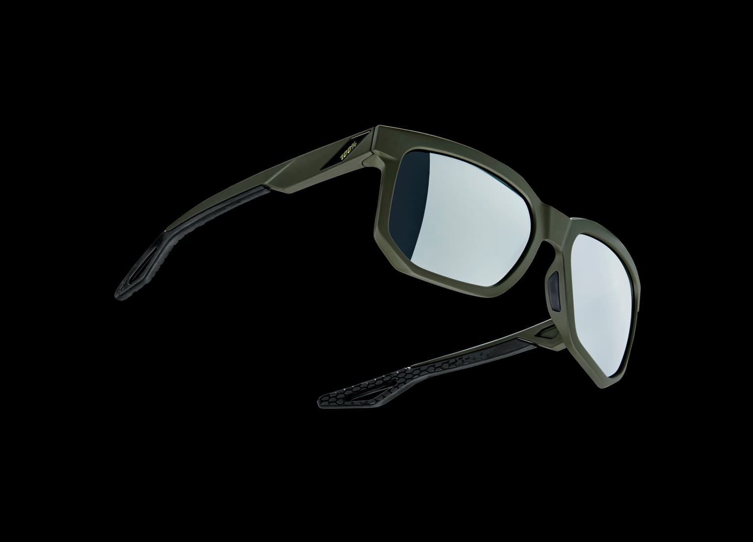 100% 100% Centric Sportbrille dunkelgruen 2