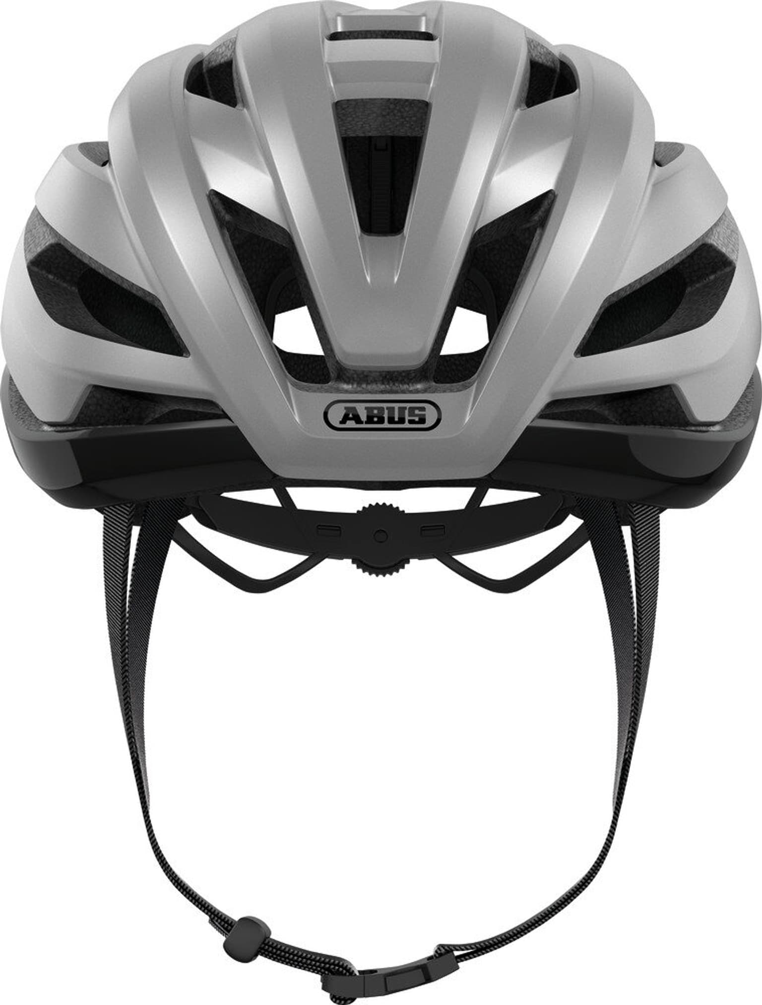 Abus StormChaser Velohelm silberfarben 2