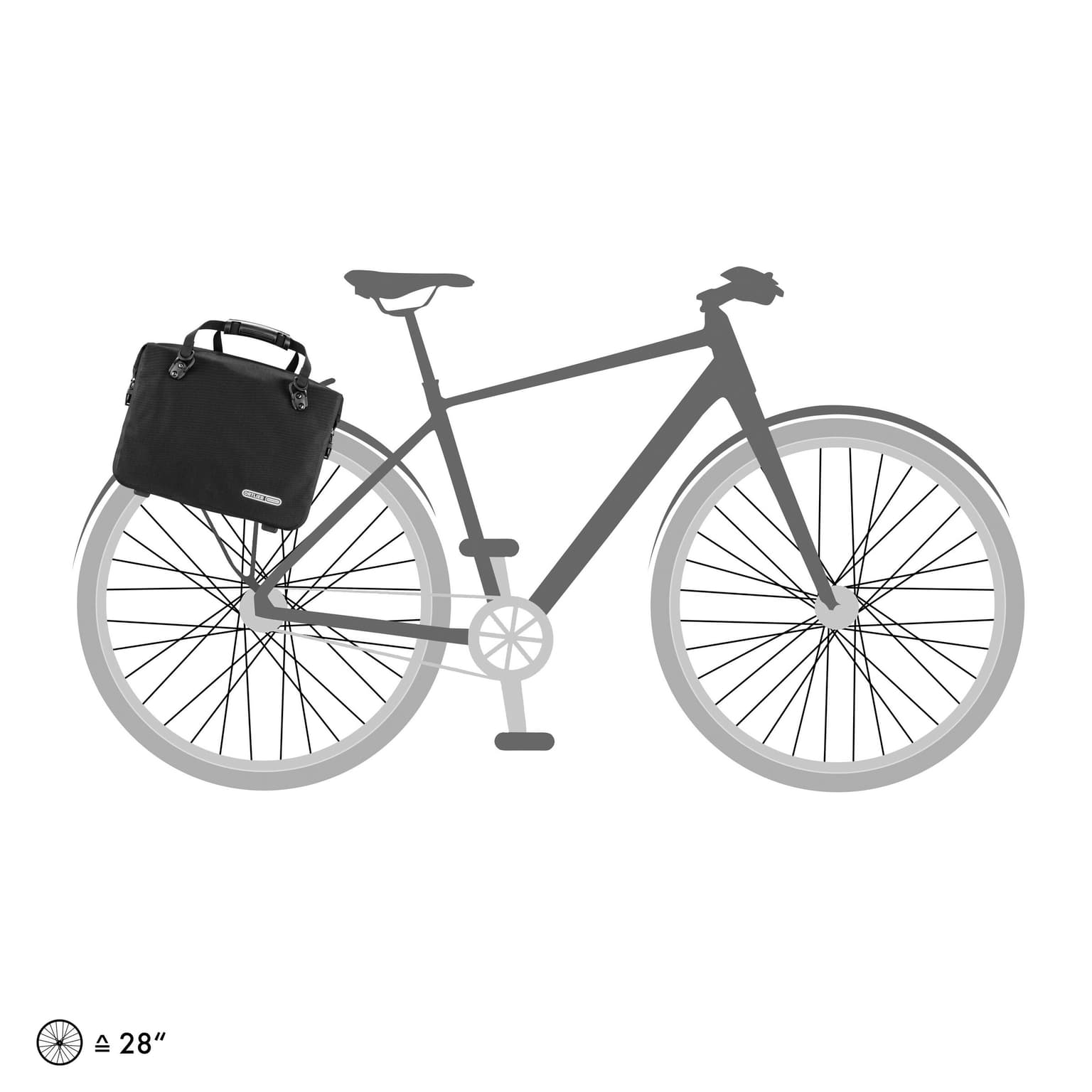 Ortlieb Ortlieb Office-Bag plus QL2.1 12 L black Sacoche pour vélo 4