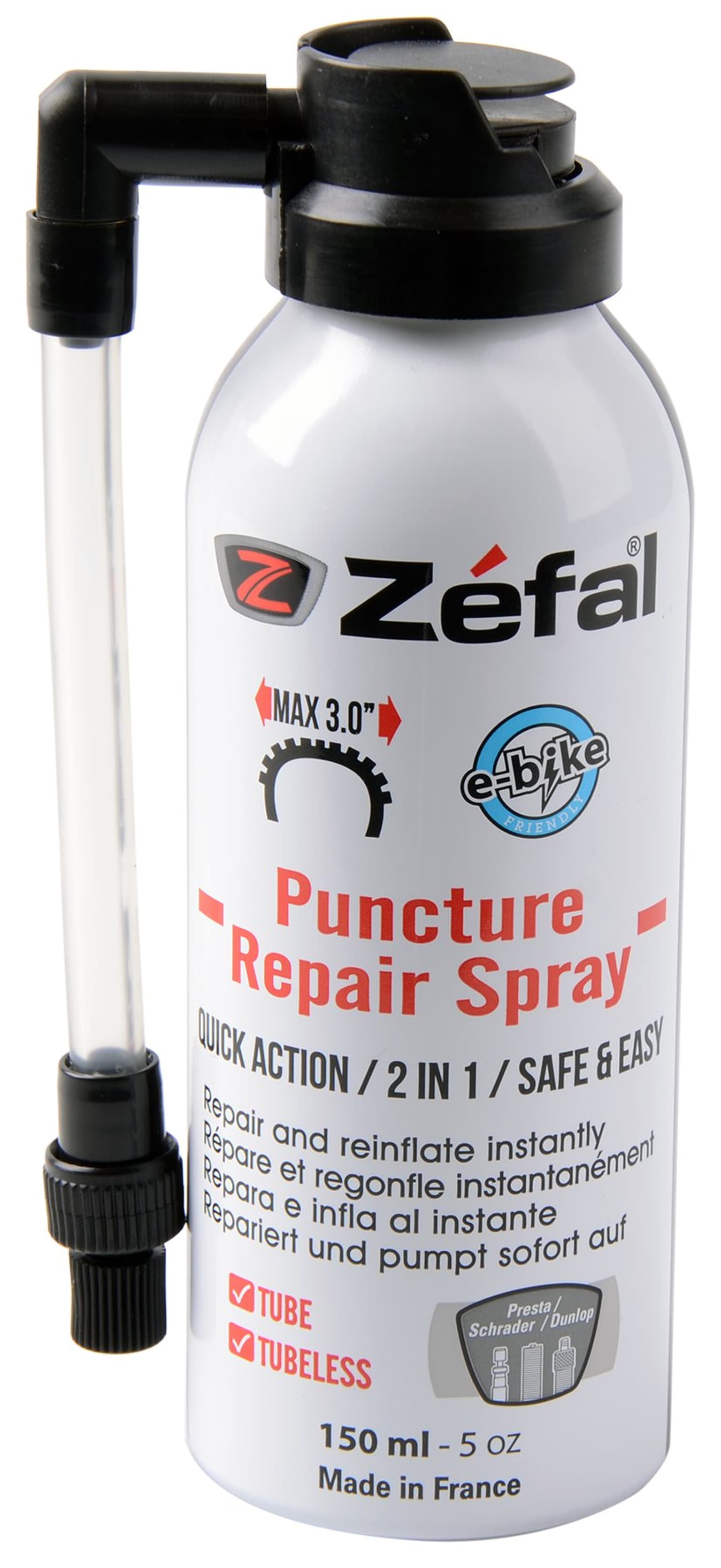 Zefal Reparaturflüssigkeit 150ml Reifendichtmittel 1