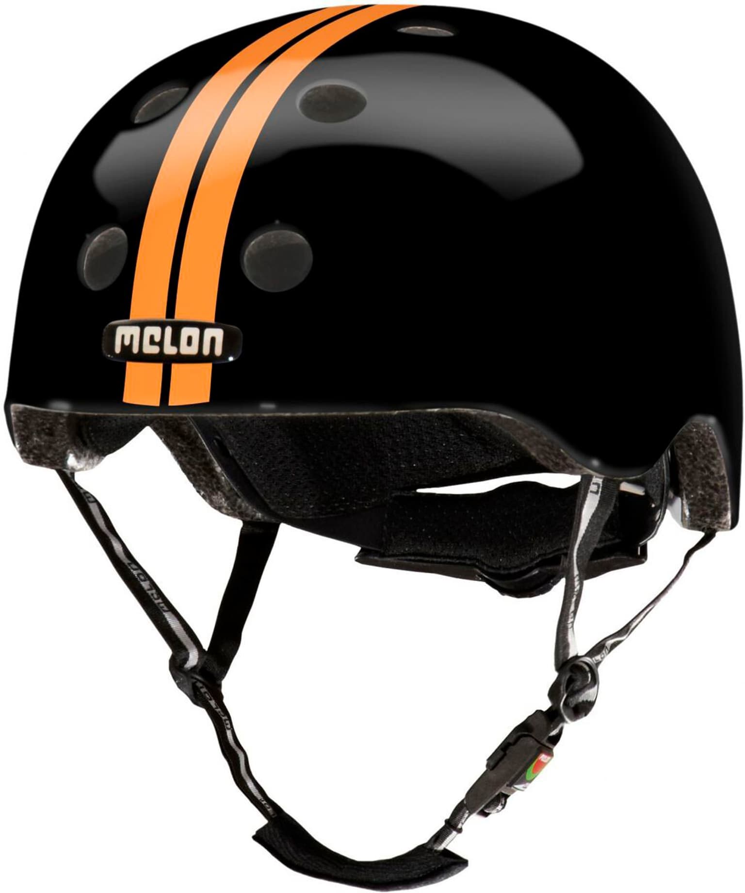 Melon Straight Casque de vélo orange 1